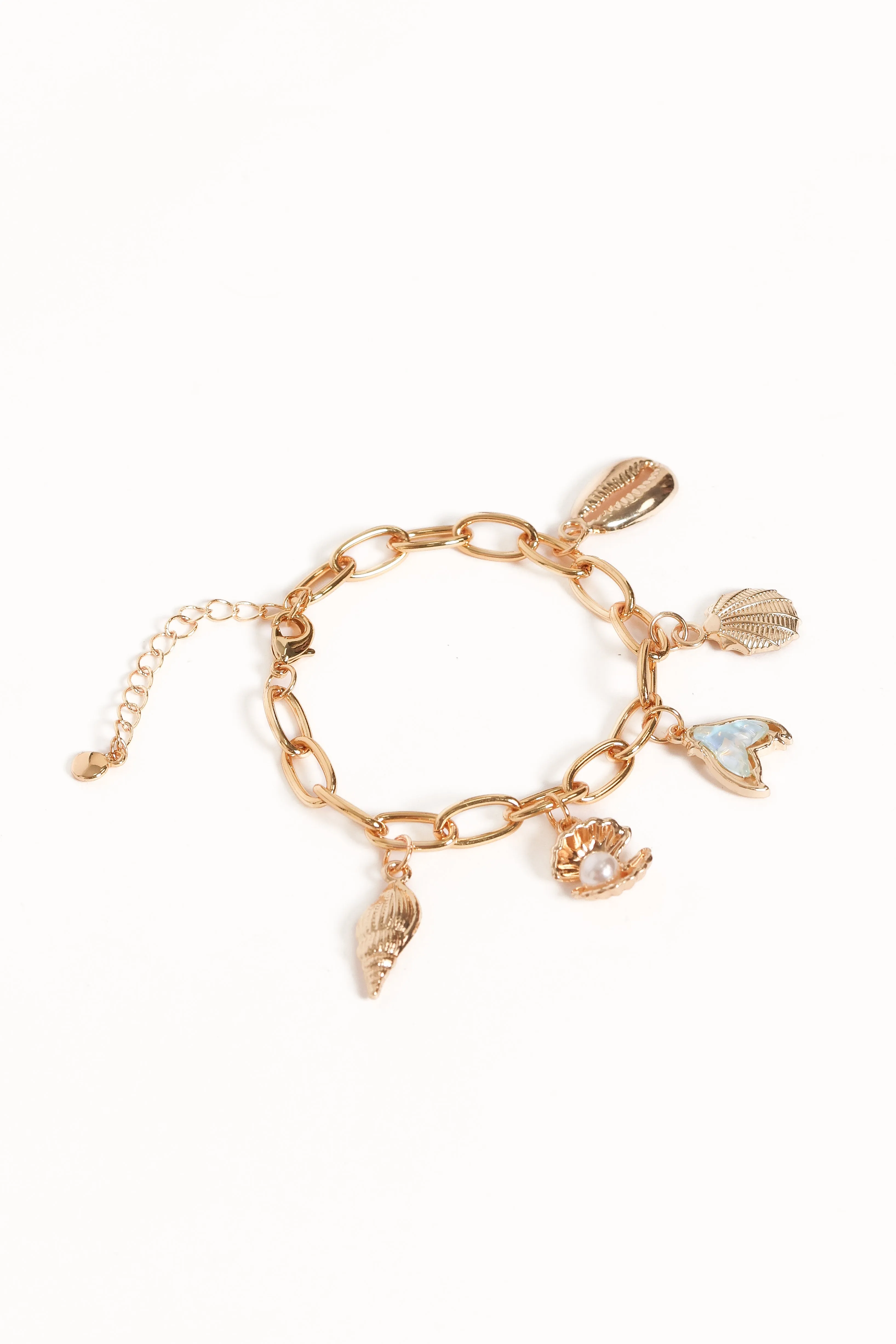 Penny Charm Bracelet - Gold