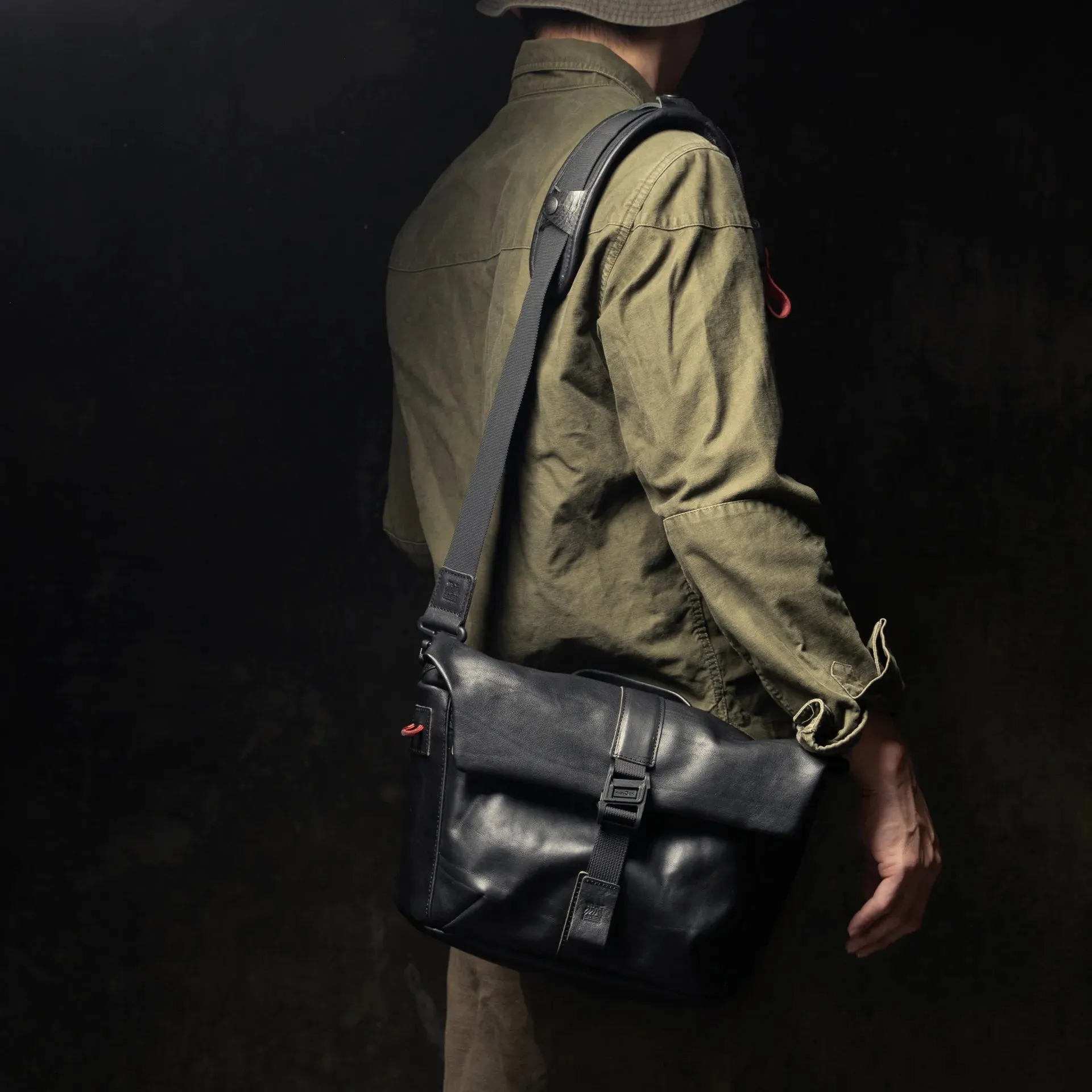 Pilot Leather Travel Camera Bag 7L | Upgraded