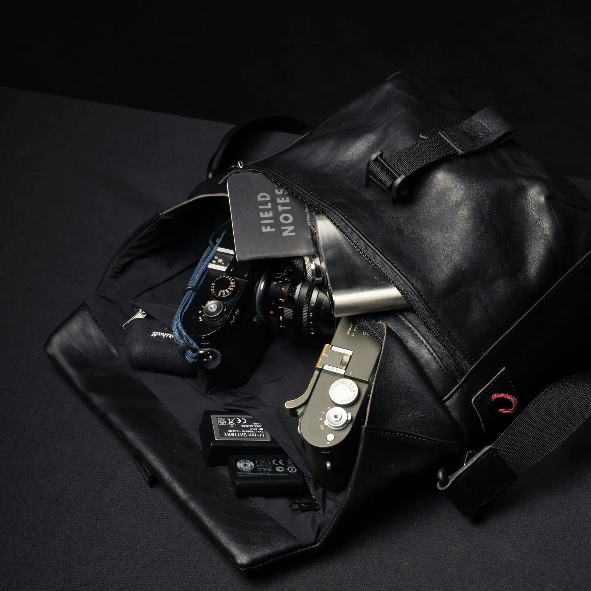 Pilot Leather Travel Camera Bag 7L | Upgraded