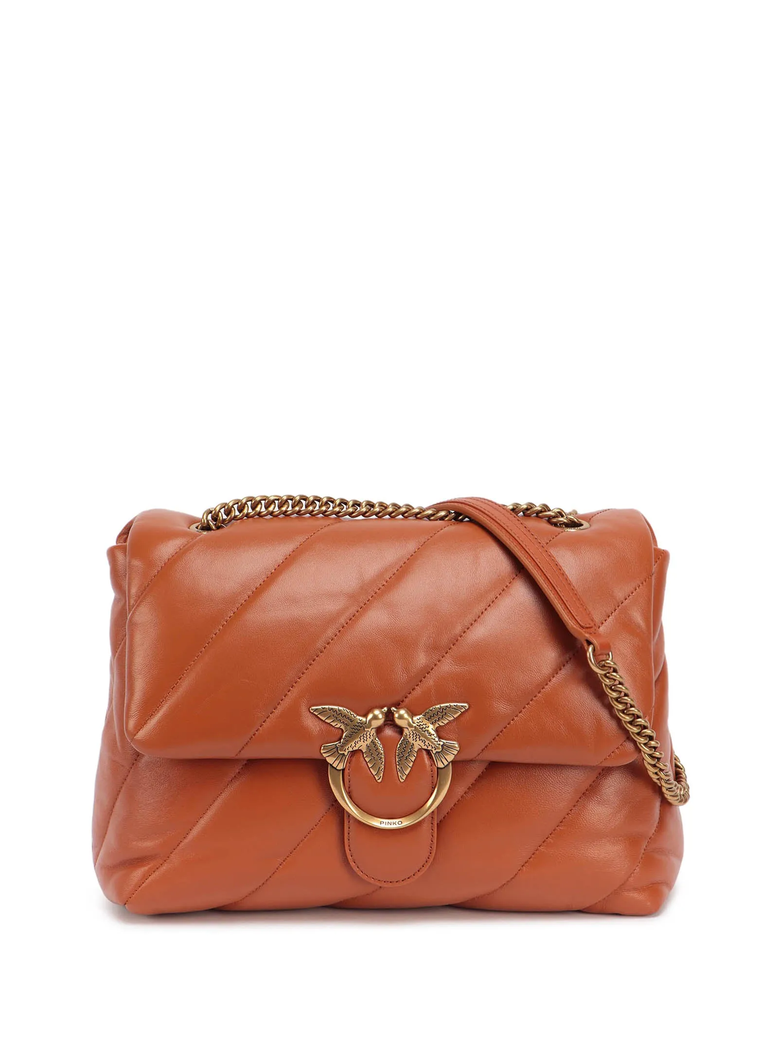 Pinko Love Big Puff Quilted Clutch Bag