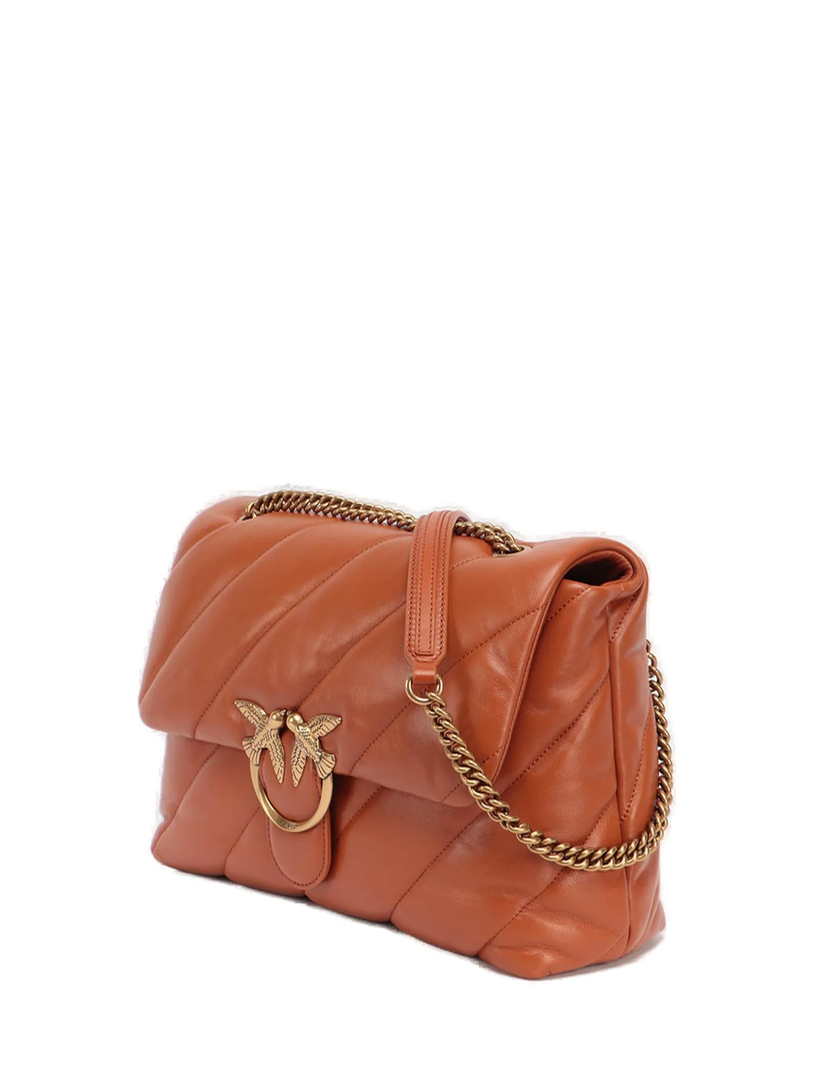 Pinko Love Big Puff Quilted Clutch Bag