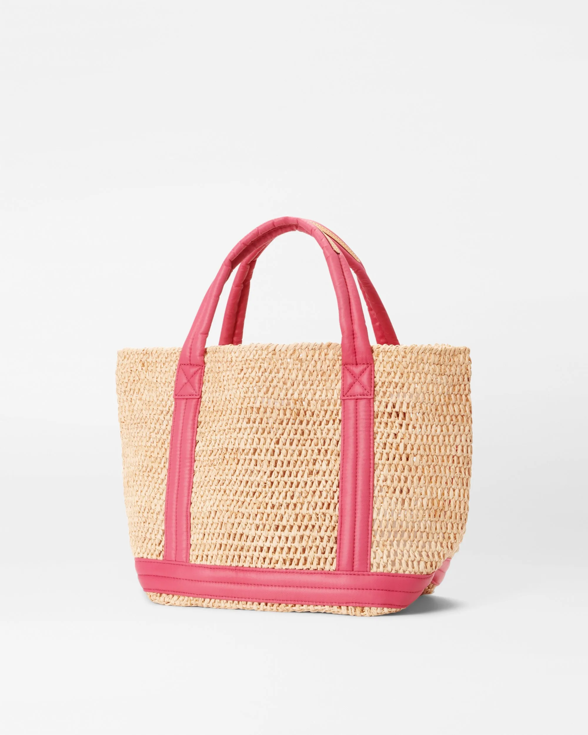 Raffia/Zinnia Small Raffia Tote