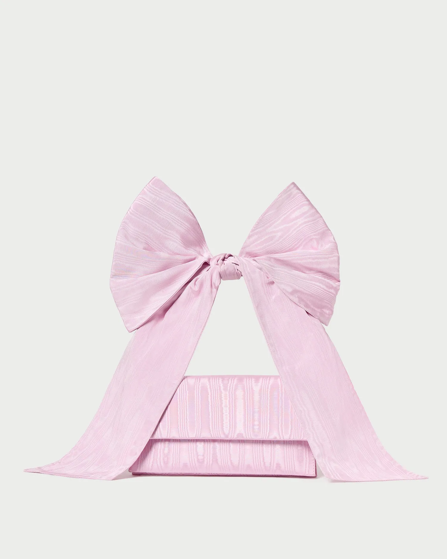 Ramona Pink Moiré Bow Bag