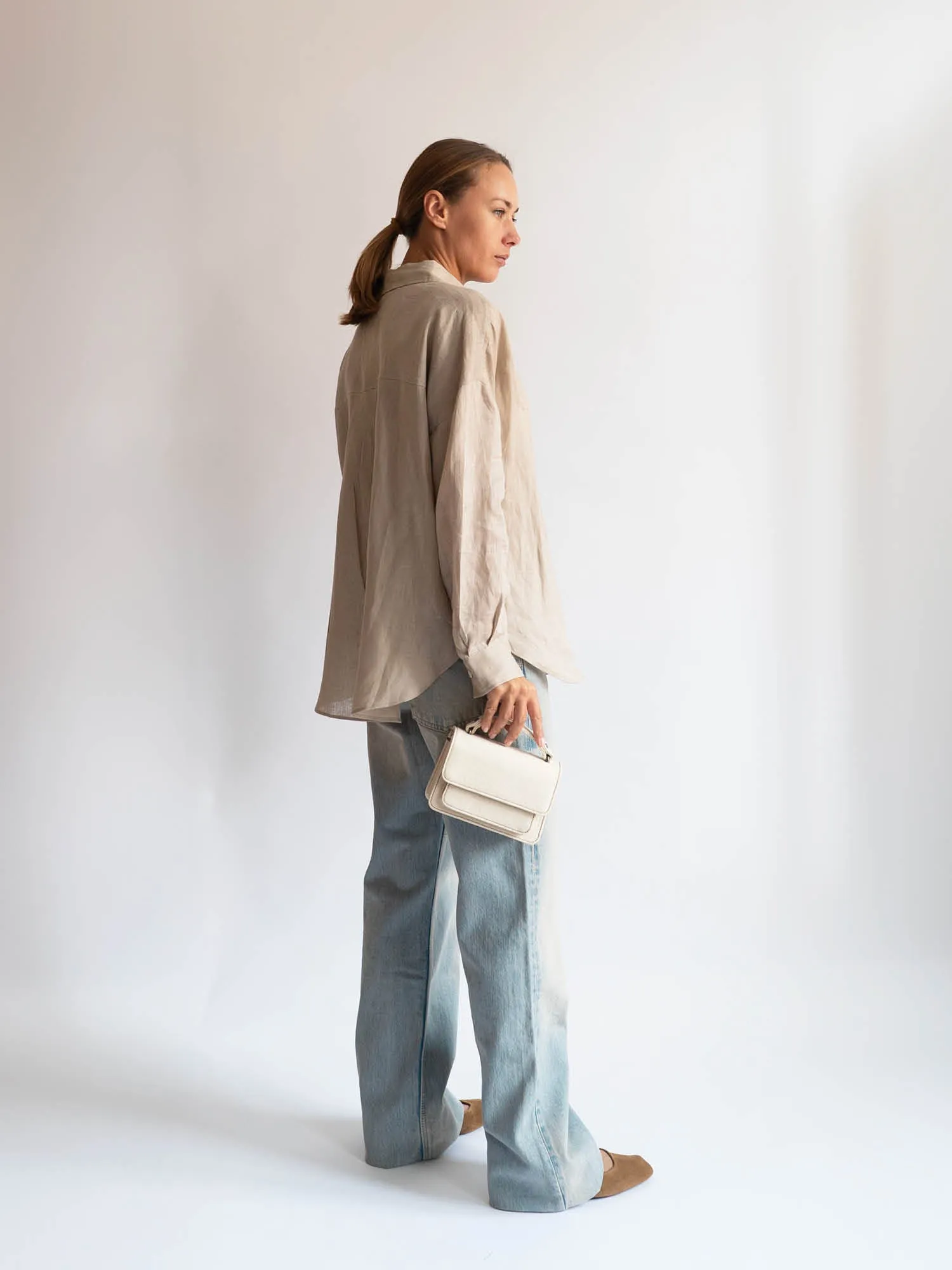 RENEI DENIM - Pale Flax