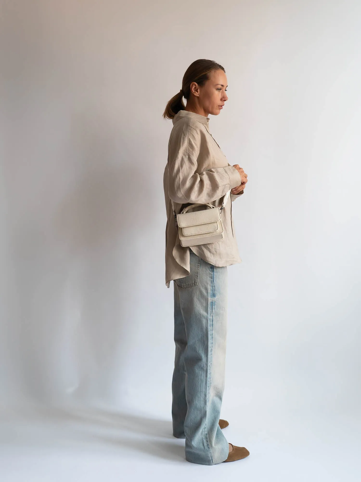 RENEI DENIM - Pale Flax