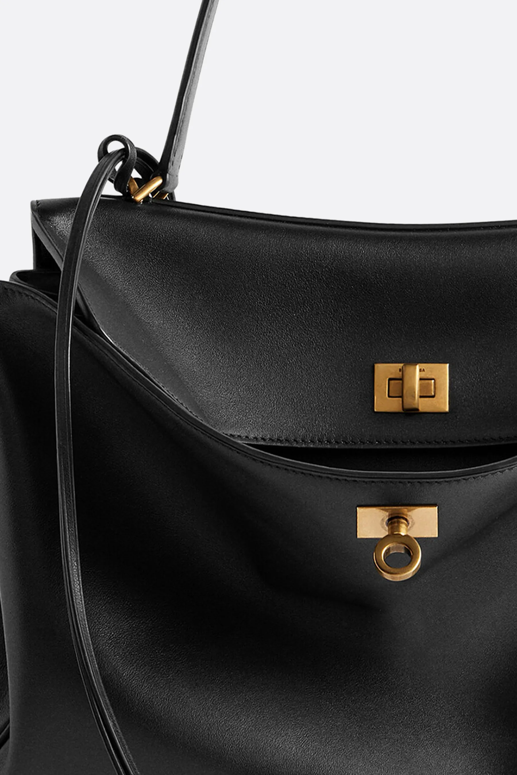 Rodeo large handbag in smooth leather