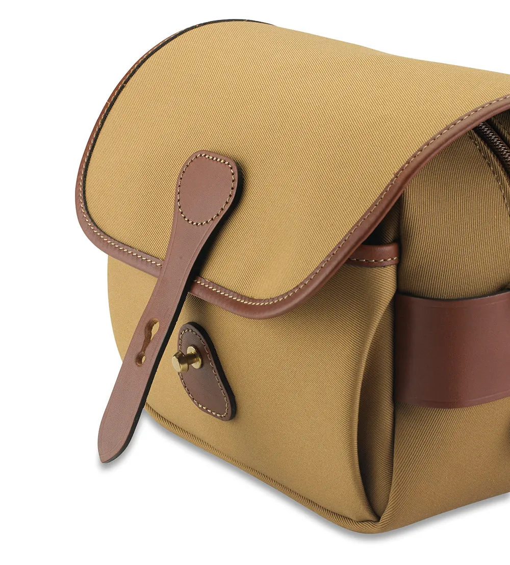 S2 Camera Bag - Burgundy Canvas / Chocolate Leather