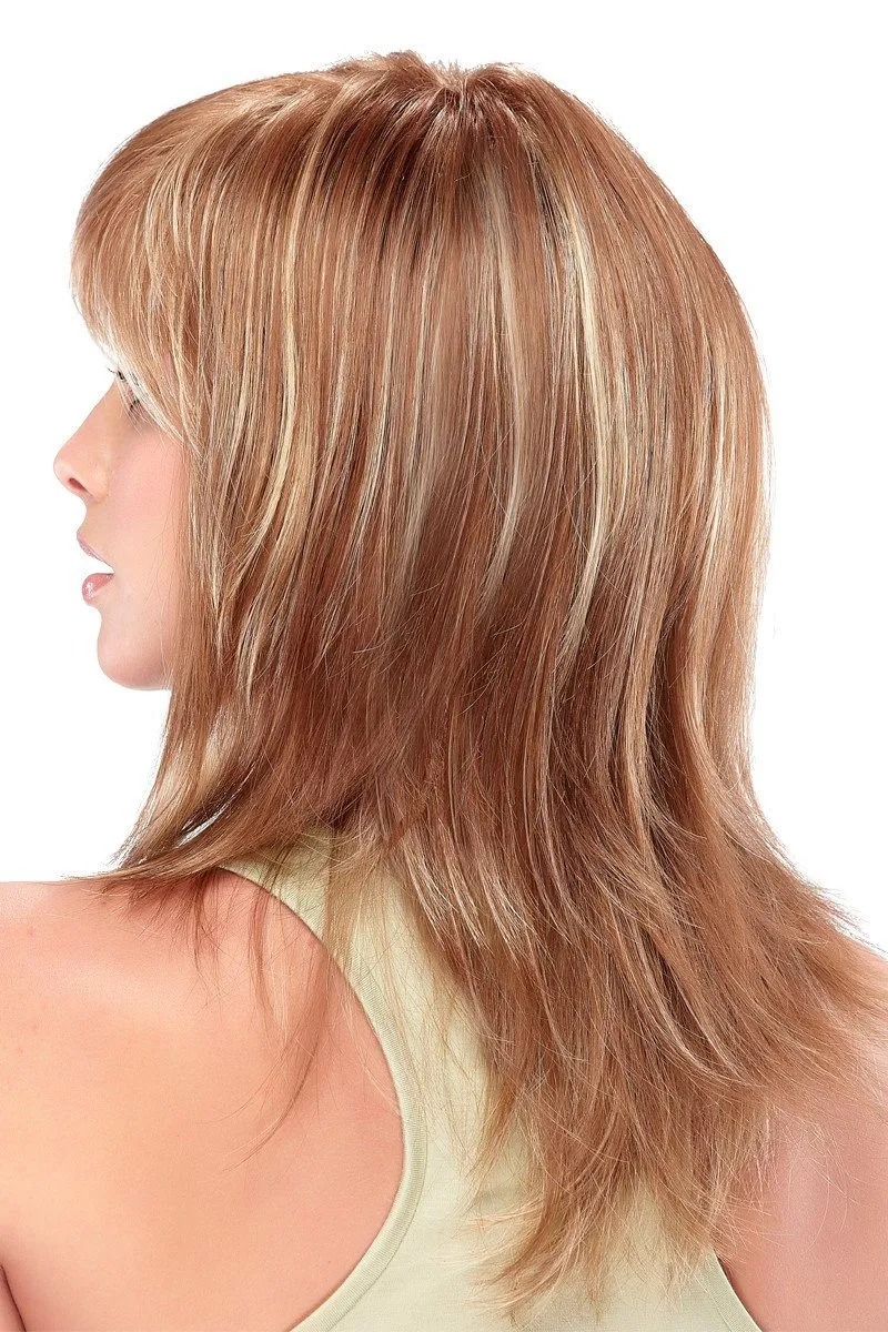 Sale - Jon Renau Wigs - Angelique Large (#5153) - Color: 6 (Fudgesicle)