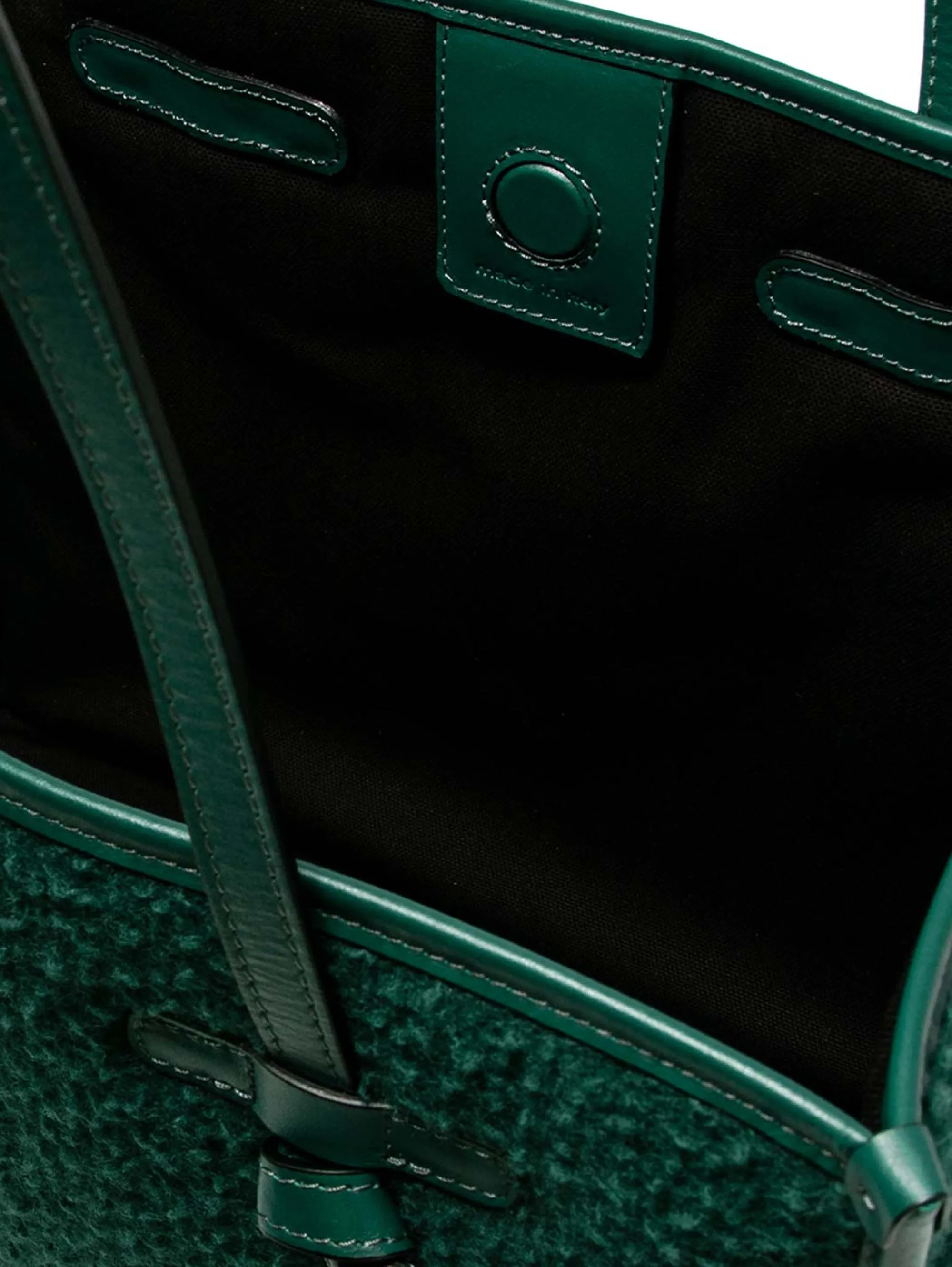 Shoulder bag in Casentino Verde