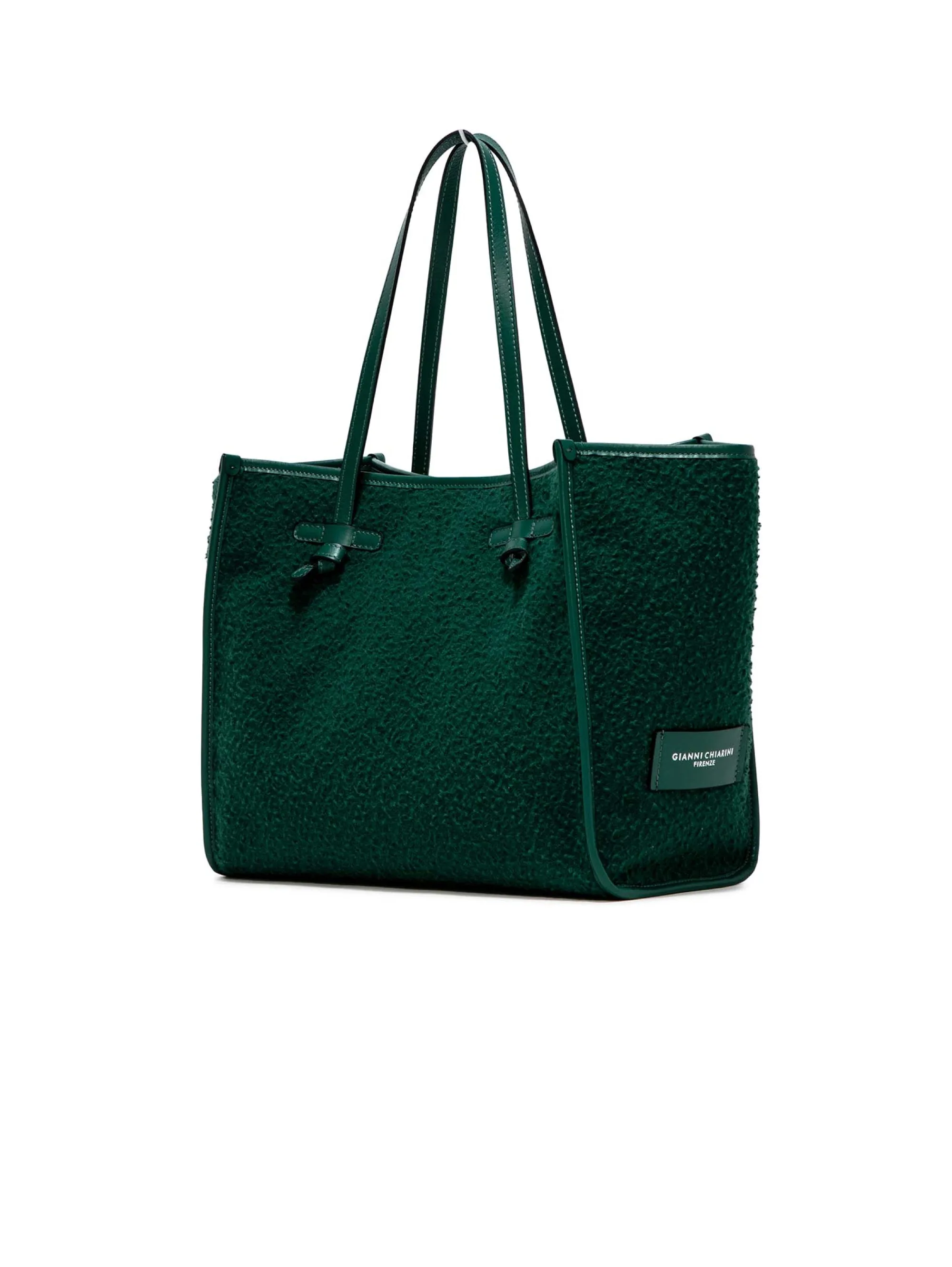 Shoulder bag in Casentino Verde