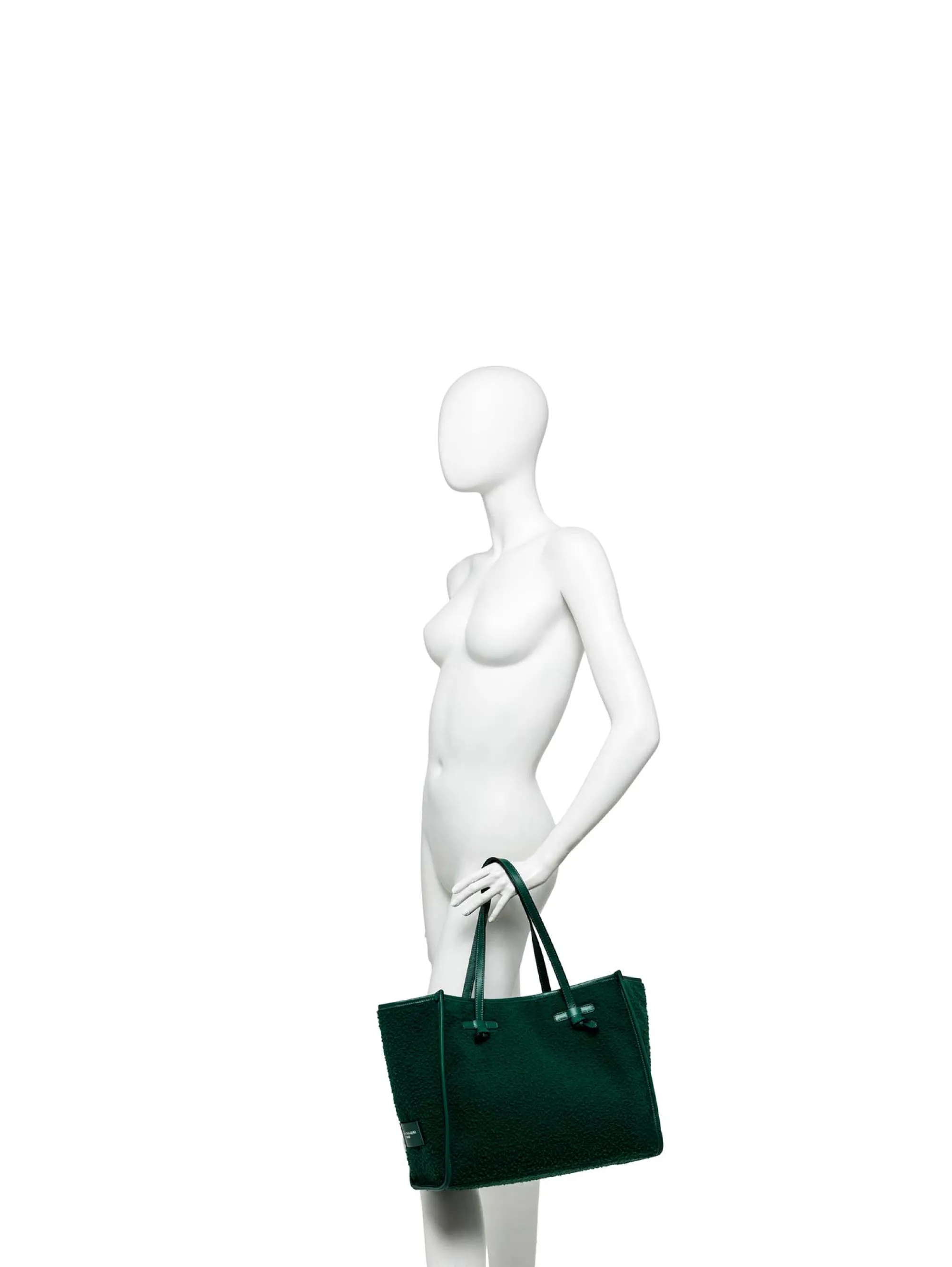 Shoulder bag in Casentino Verde