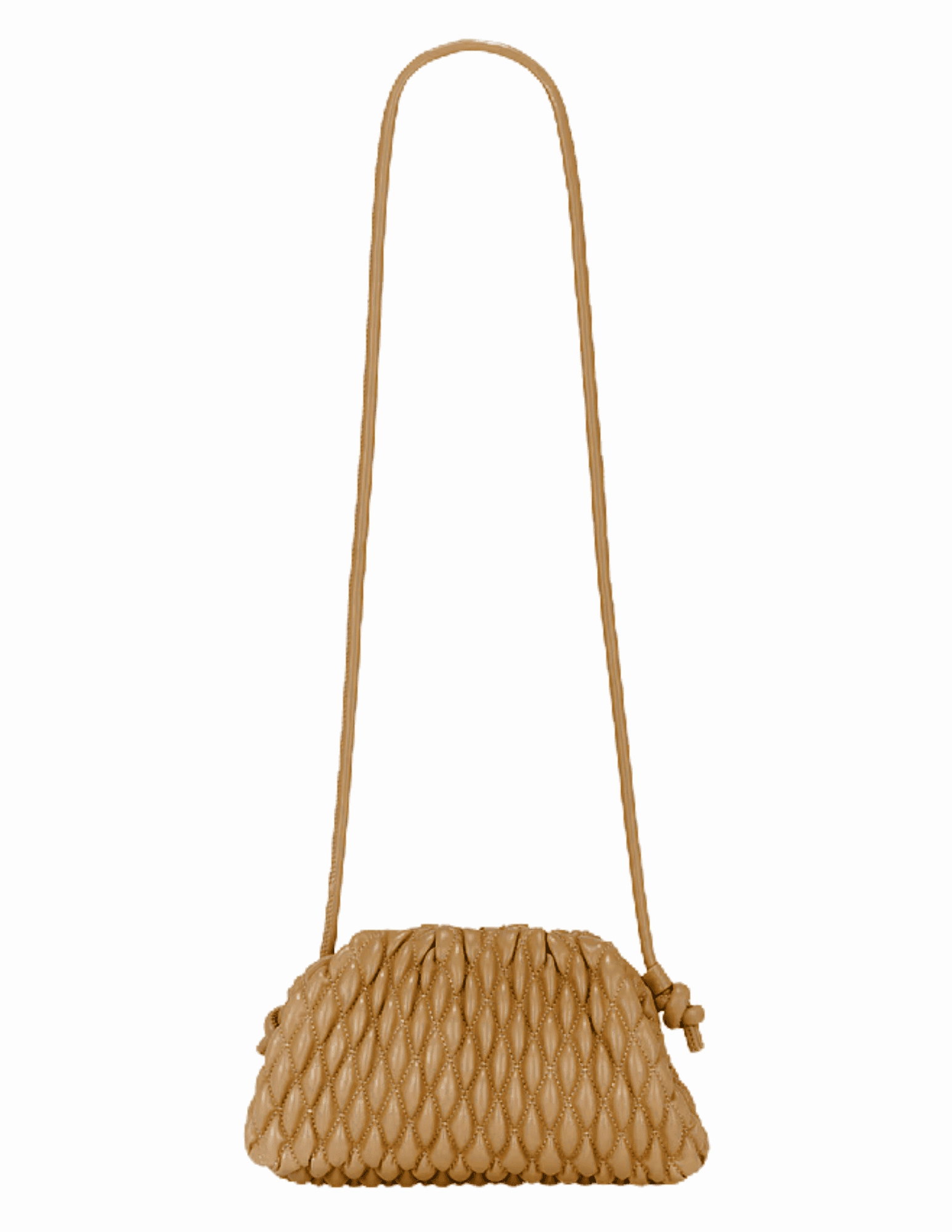 St. Barths La Robe Quilted Bubble Pouch Crossbody