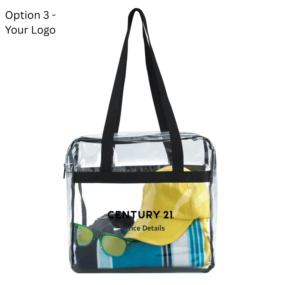 Stadium Zippered Tote - Personalized
