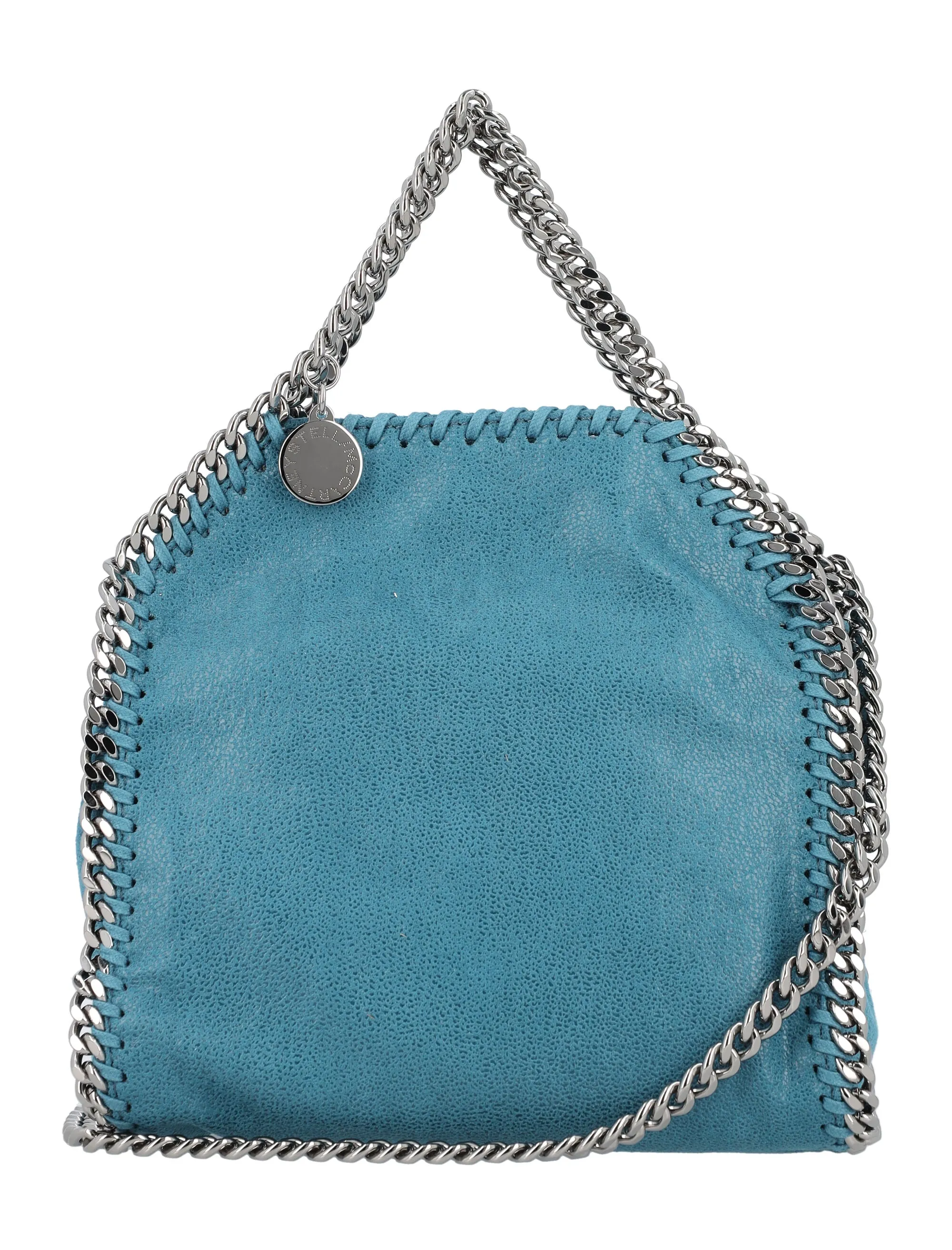 Stella McCartney Falabella Tiny Chain-Link Tote Bag