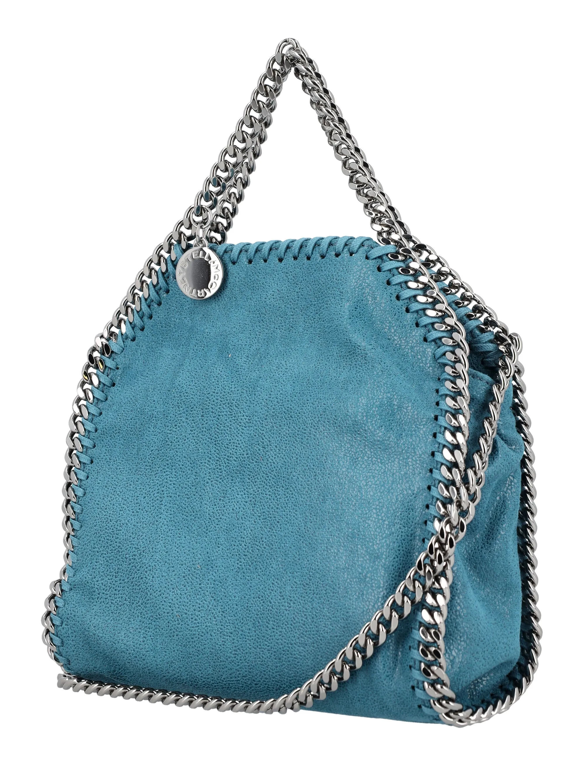 Stella McCartney Falabella Tiny Chain-Link Tote Bag