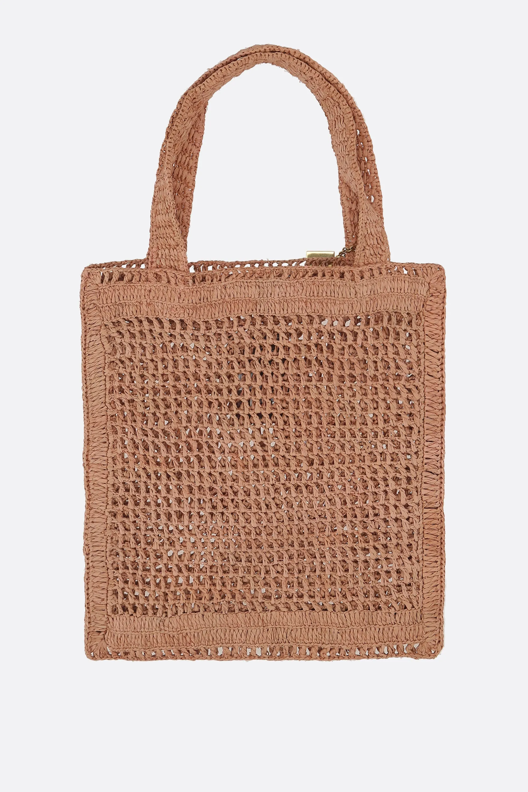 Summer Banana tote bag in raffia