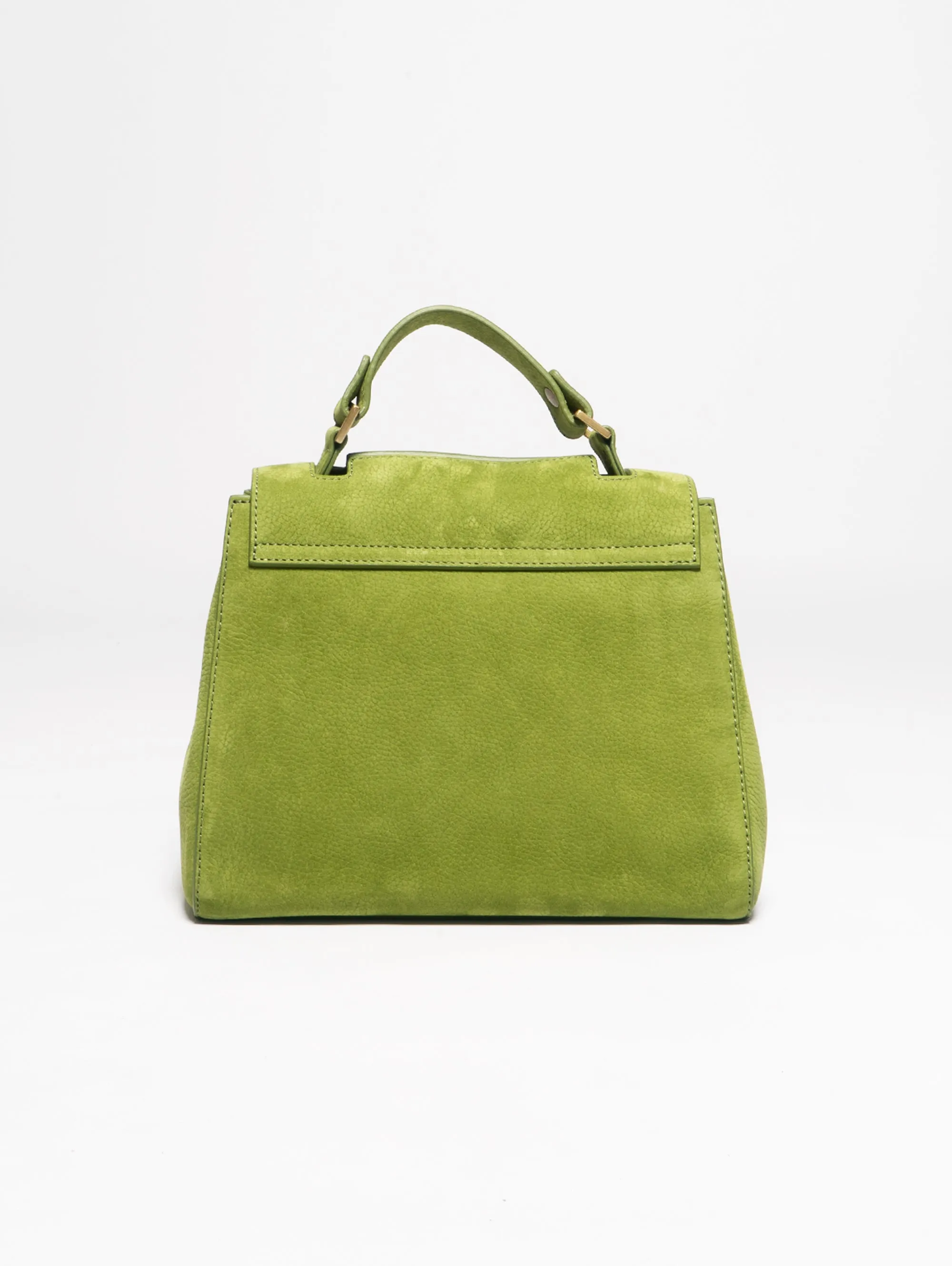 Sveva Bag in Green Suede