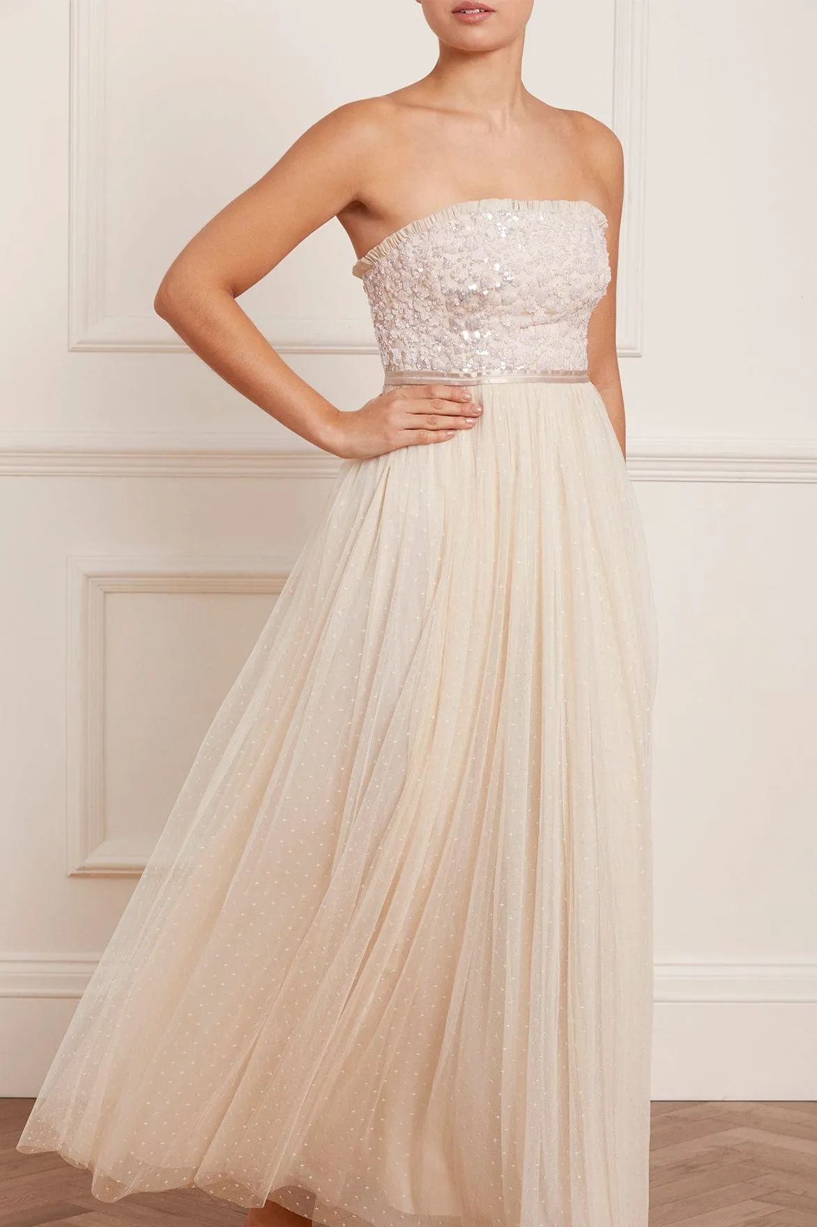 Tempest Strapless Corset Bodice Gown