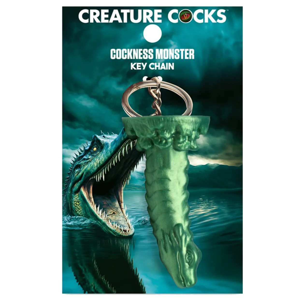 THE CREATURE COCKS COCKNESS MONSTER KEYCHAIN
