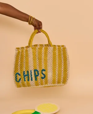 The Jacksons Bevan Yellow Fish N Chips Bag