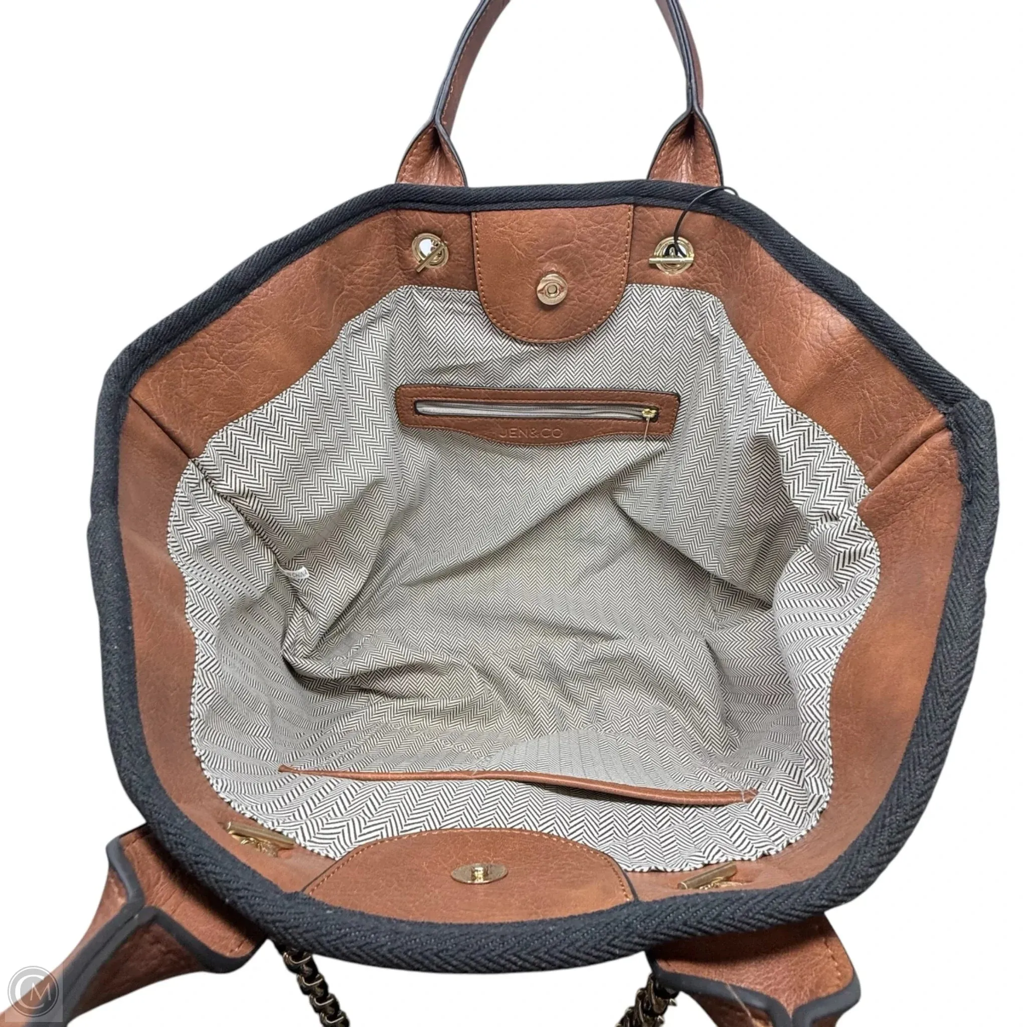 The Madison Tote By Jen & Co., Size: Large