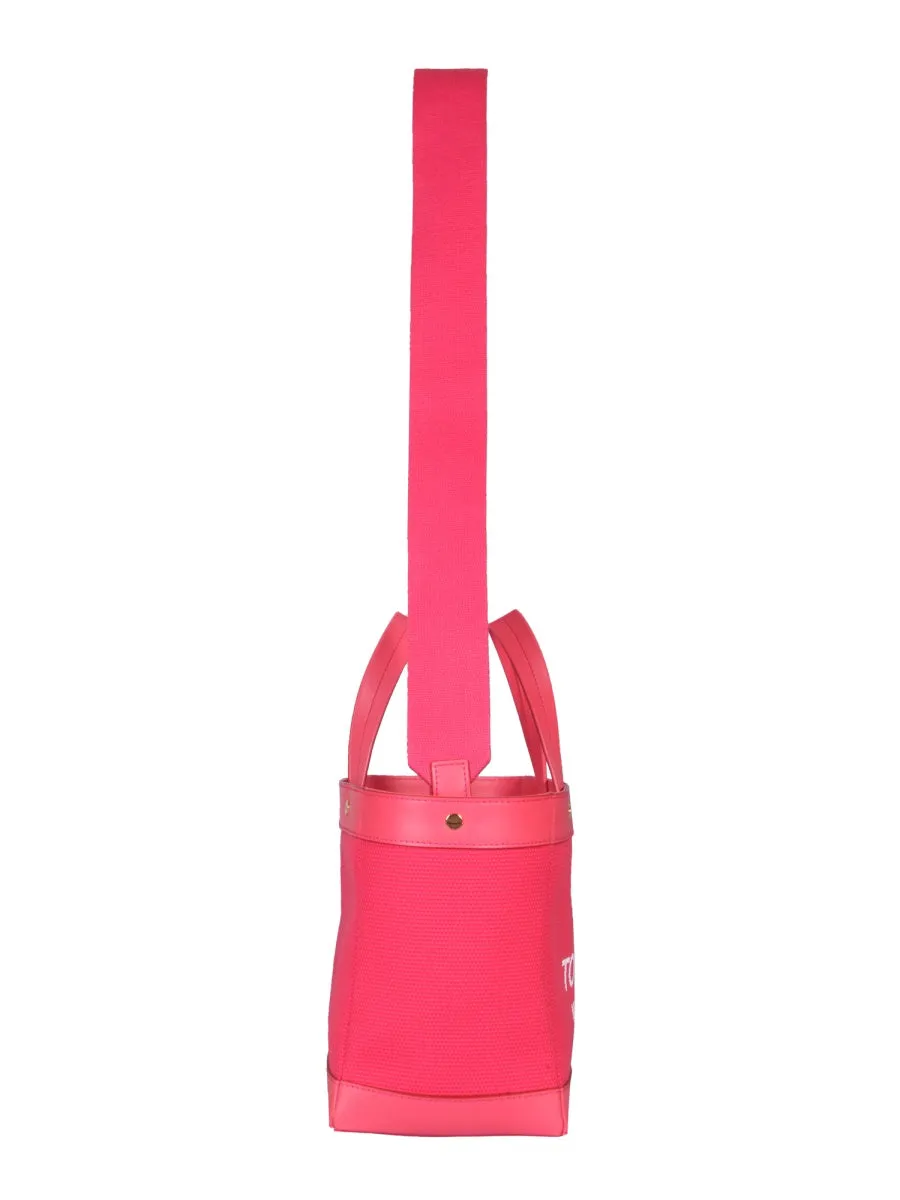 Tom Ford Logo Print Top Handle Bag