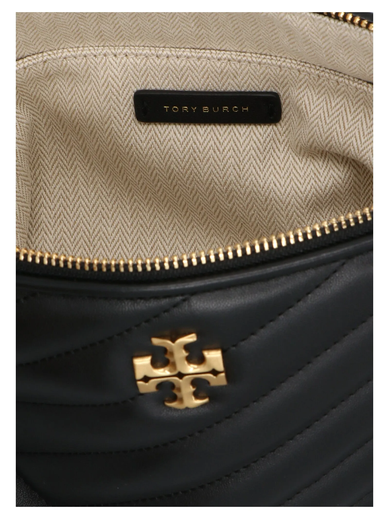 Tory Burch Kira Chevron Small Quilted Pouch