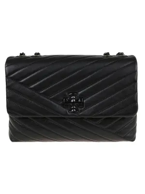 Tory Burch Logo-Plaque Chain-Linked Shoulder Bag