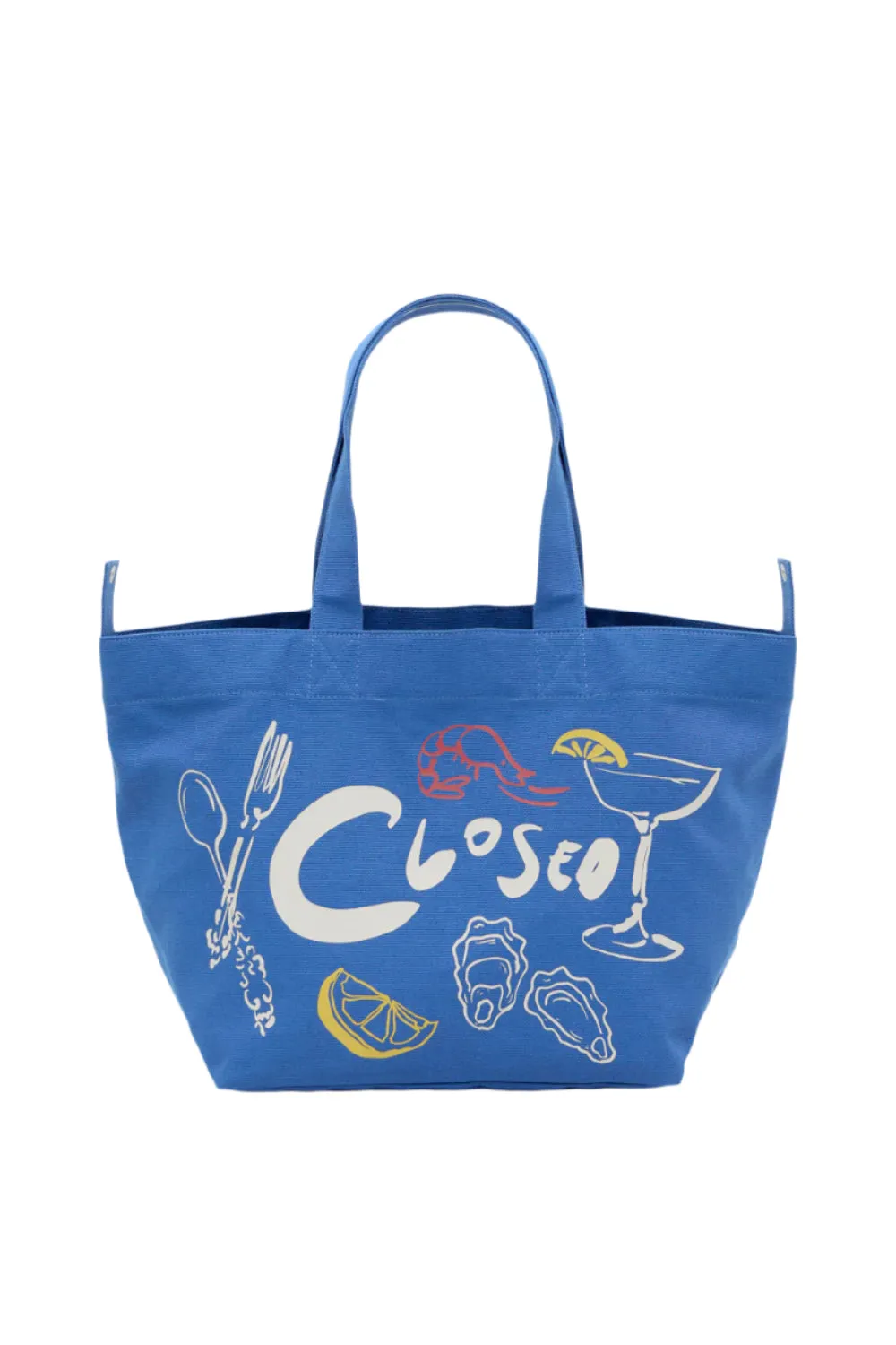 Tote bag cornflower blue