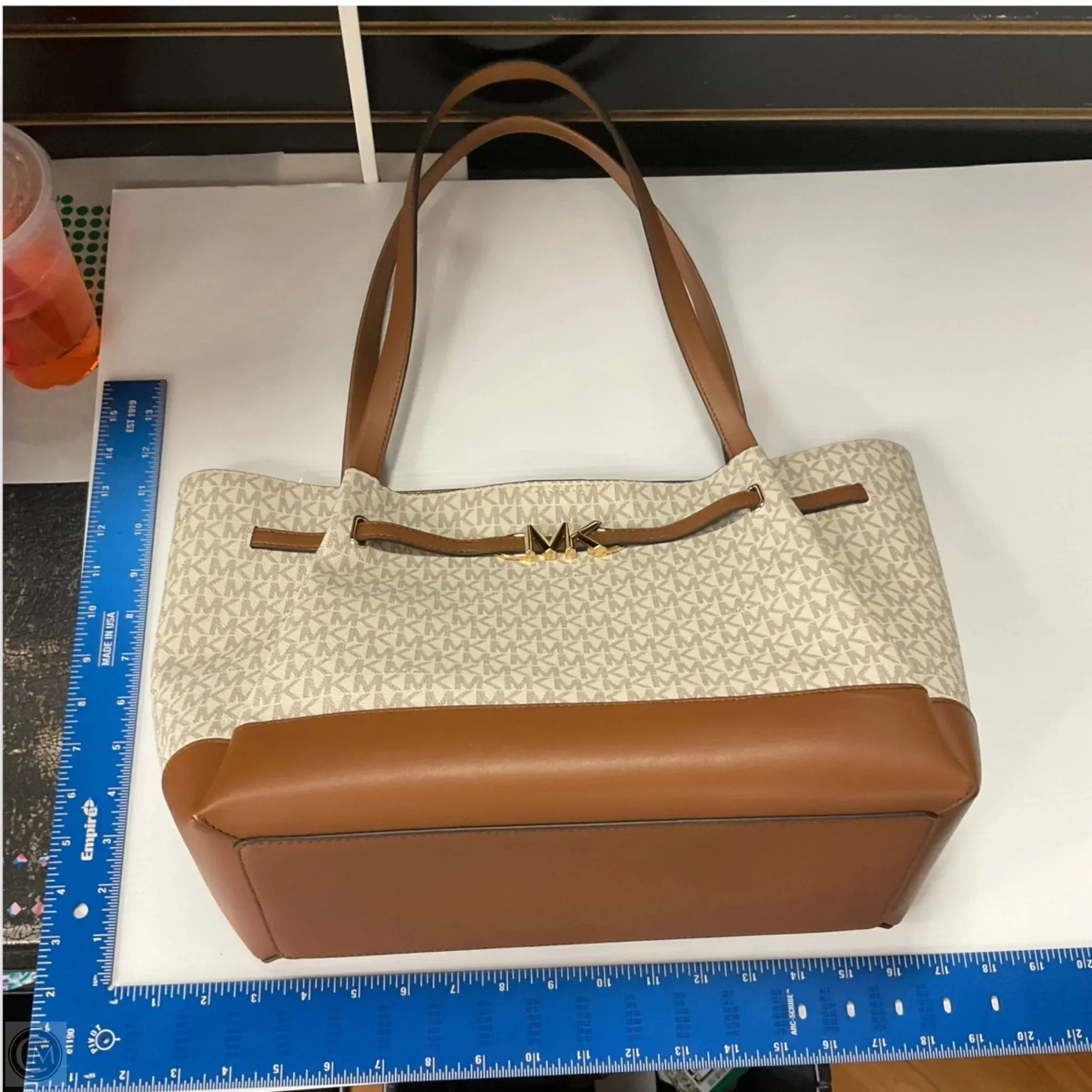 Tote Designer By Michael Kors, Size: Large
