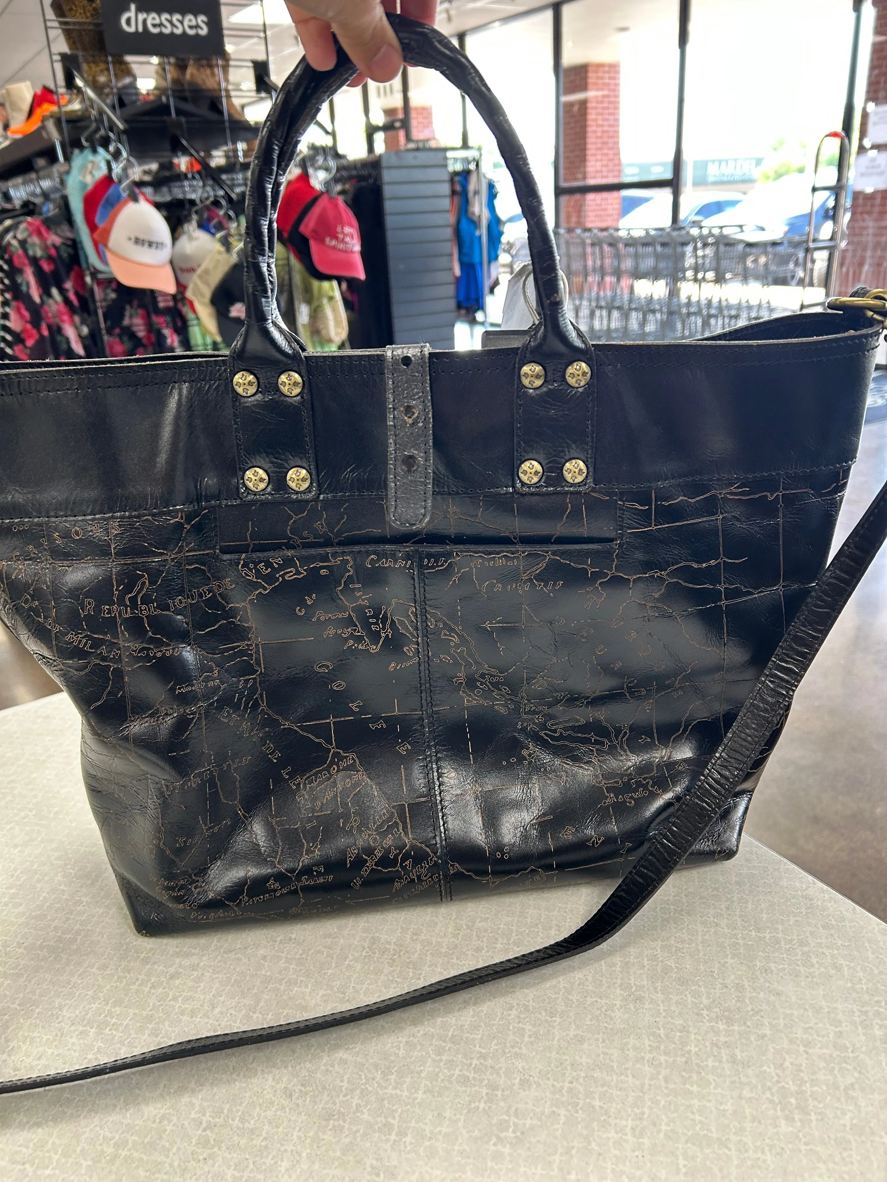 Tote Designer By Patricia Nash In Black, Size:Large
