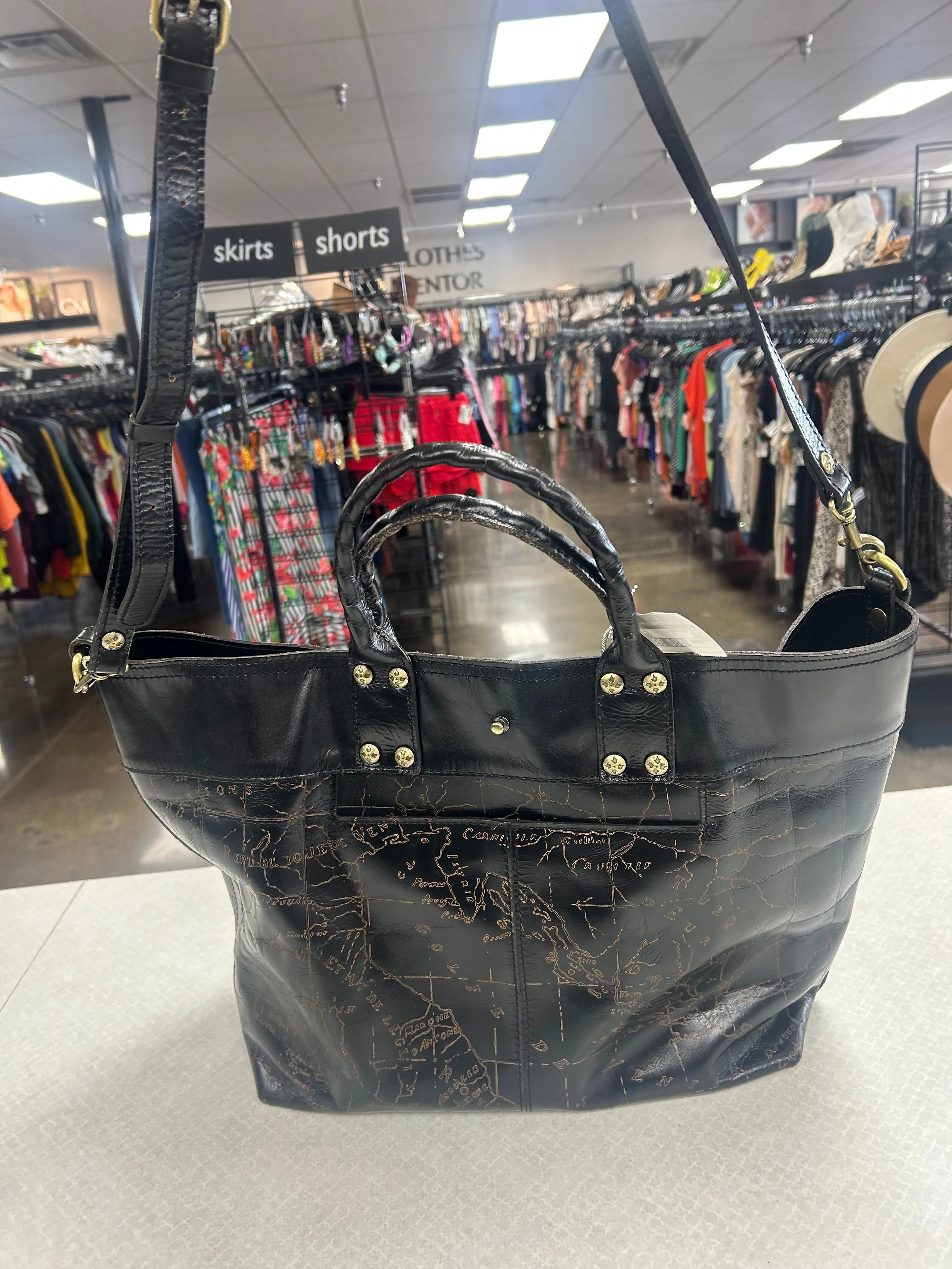 Tote Designer By Patricia Nash In Black, Size:Large