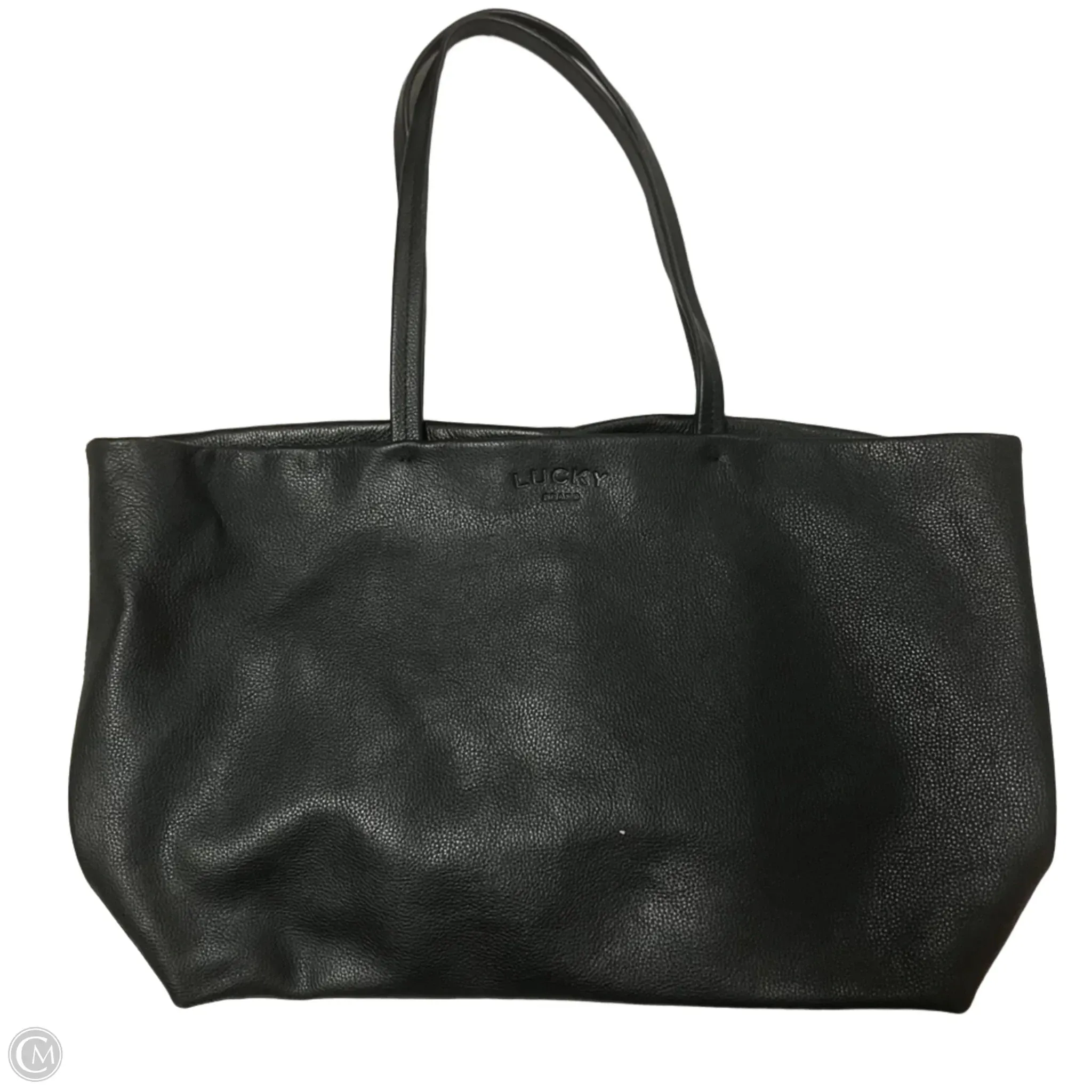 Tote Leather By Lucky Brand, Size: Large