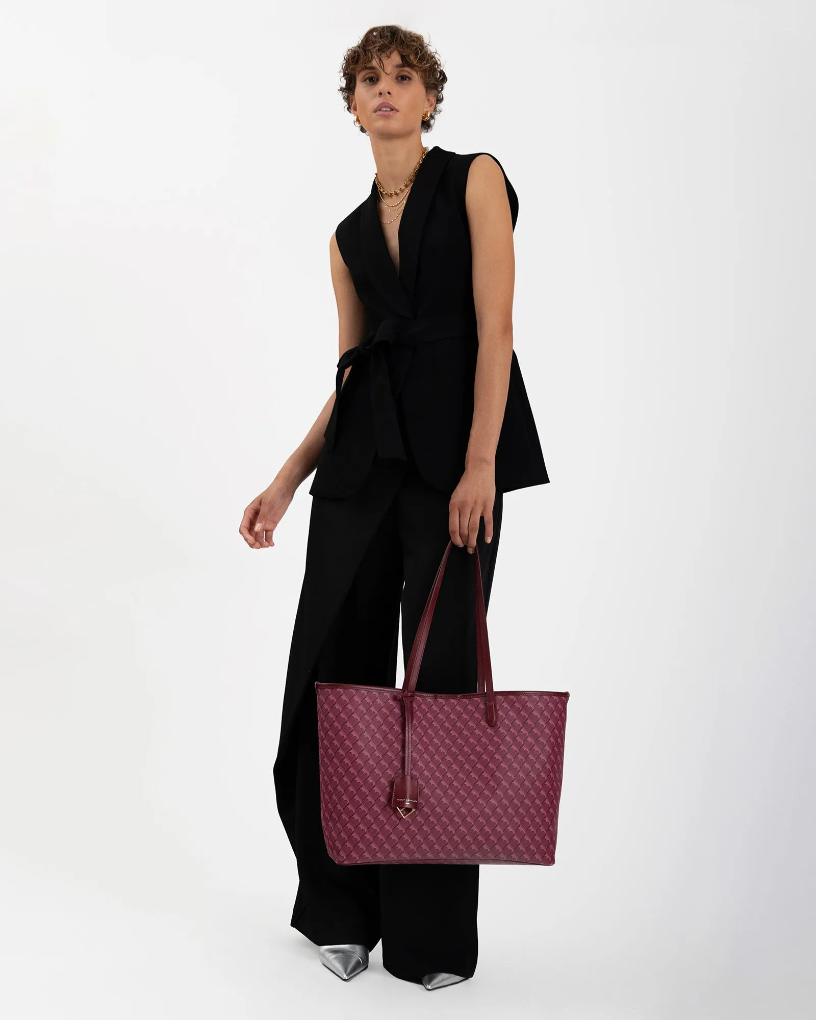 TOTE MONOGRAM - Burgundy