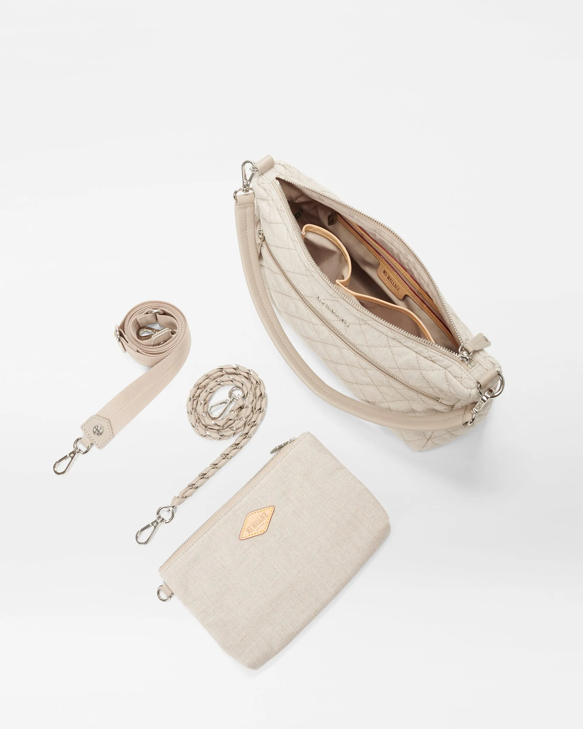 True Linen Crosby Shoulder Bag
