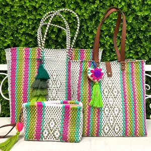 Upcycled Handwoven Handbags - Marcela BUNDLE