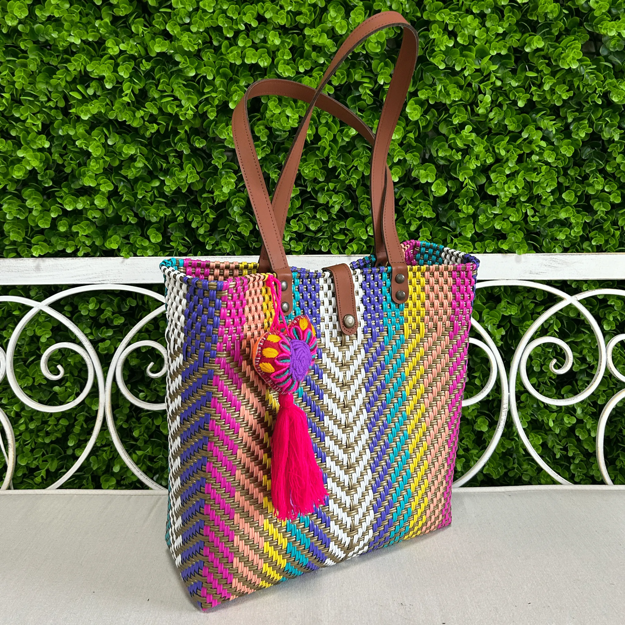 Upcycled Handwoven Handbags - Marygold BUNDLE
