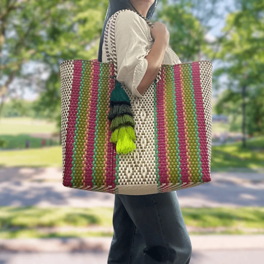 Upcycled Handwoven Handbags - Rosalia BUNDLE