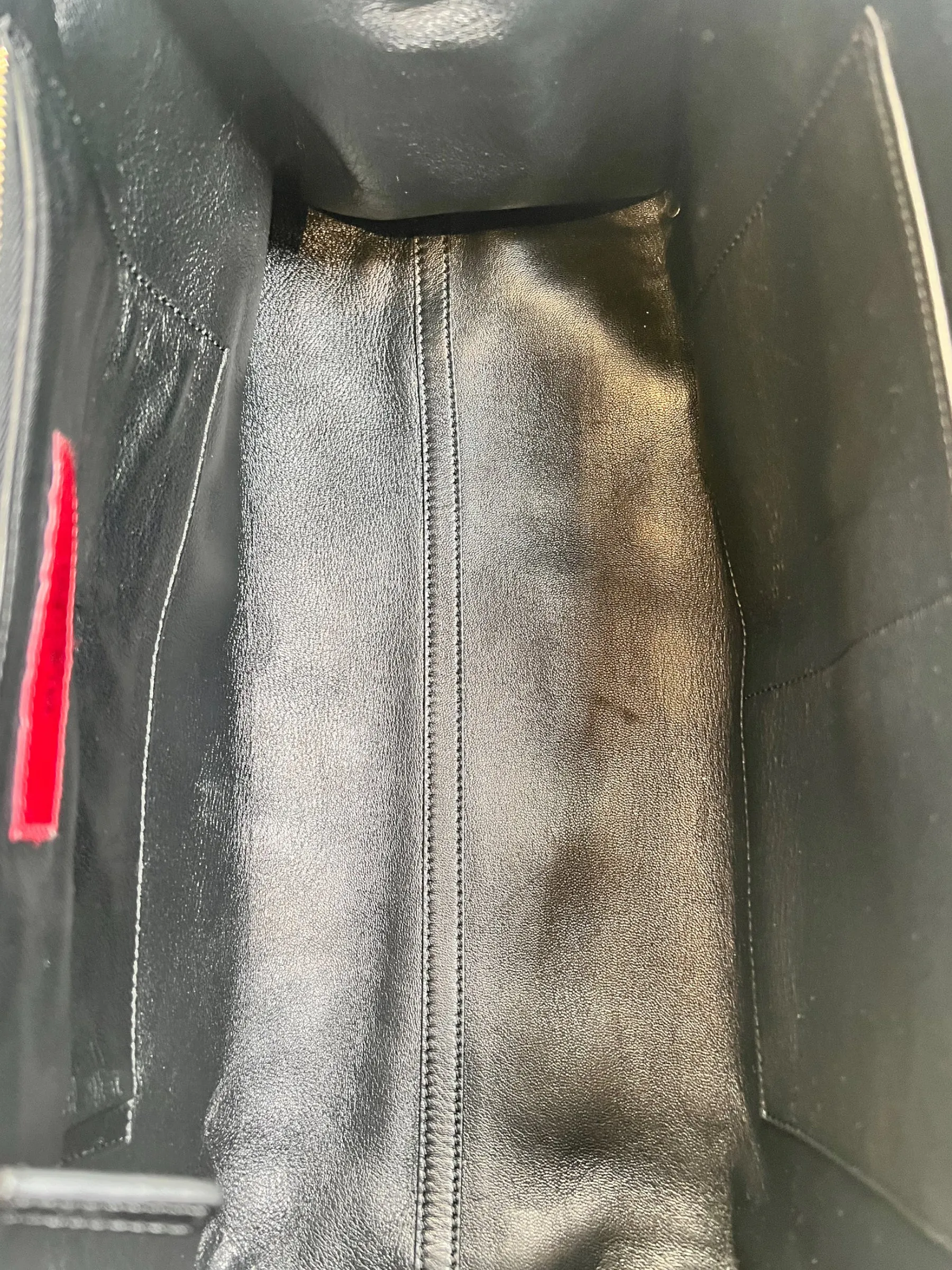Valentino Black Leather Satchel