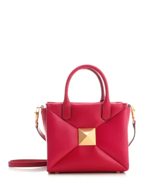 Valentino Garavani Roman Stud Quilted Tote Bag