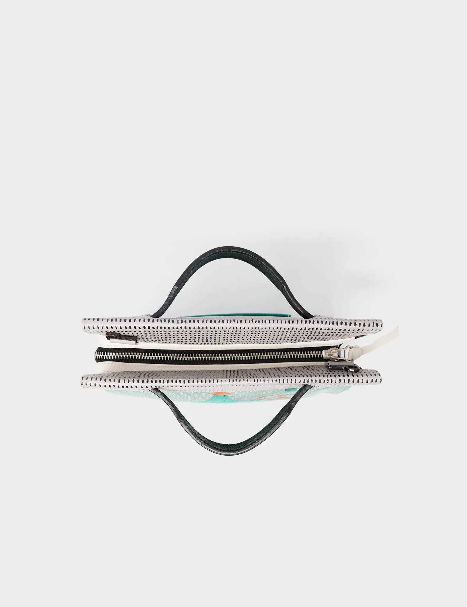 Vali Small Crossbody Deep Sea Green Leather Bag - Pigeonista Design