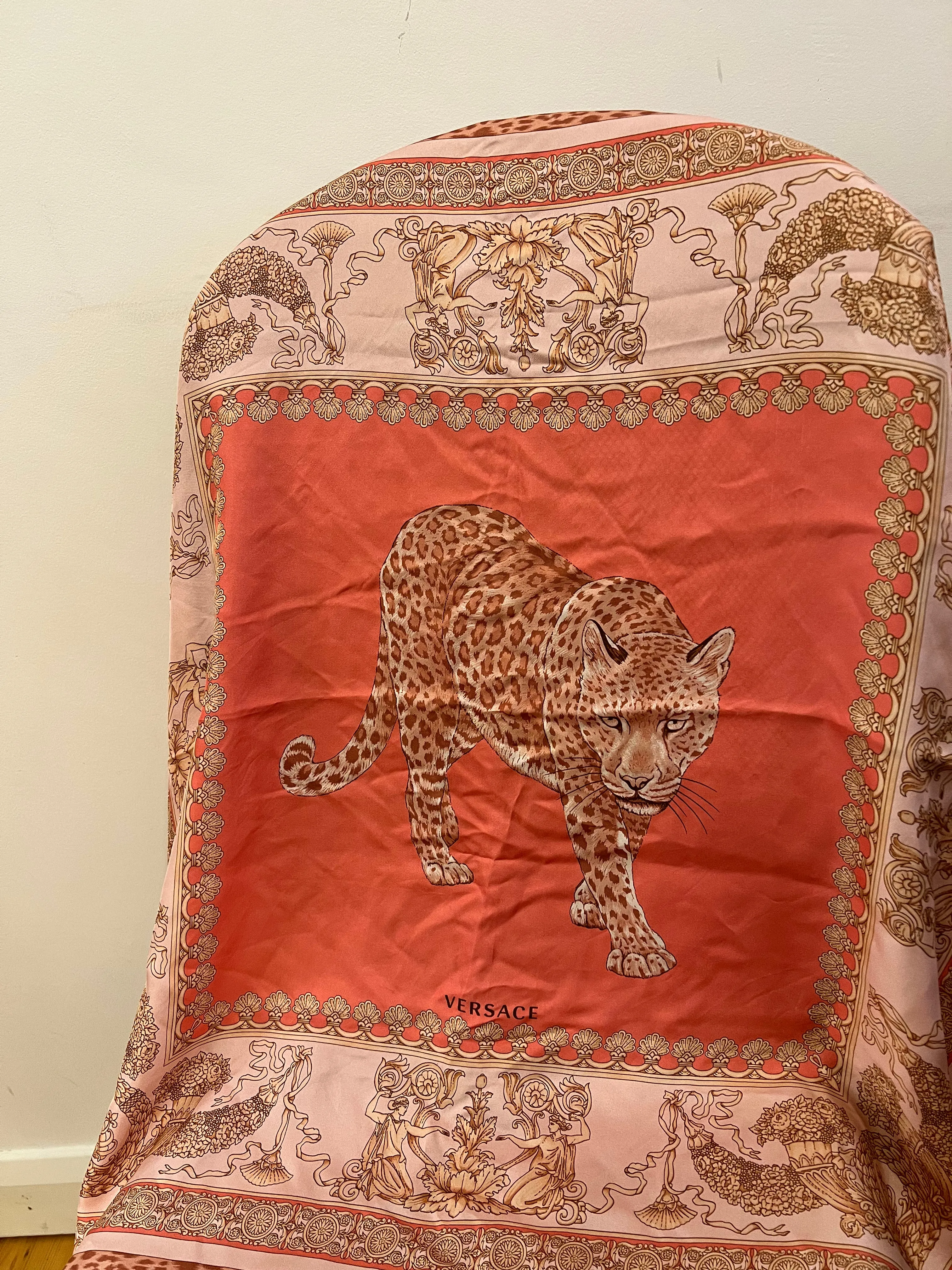 Versace Pink Scarf