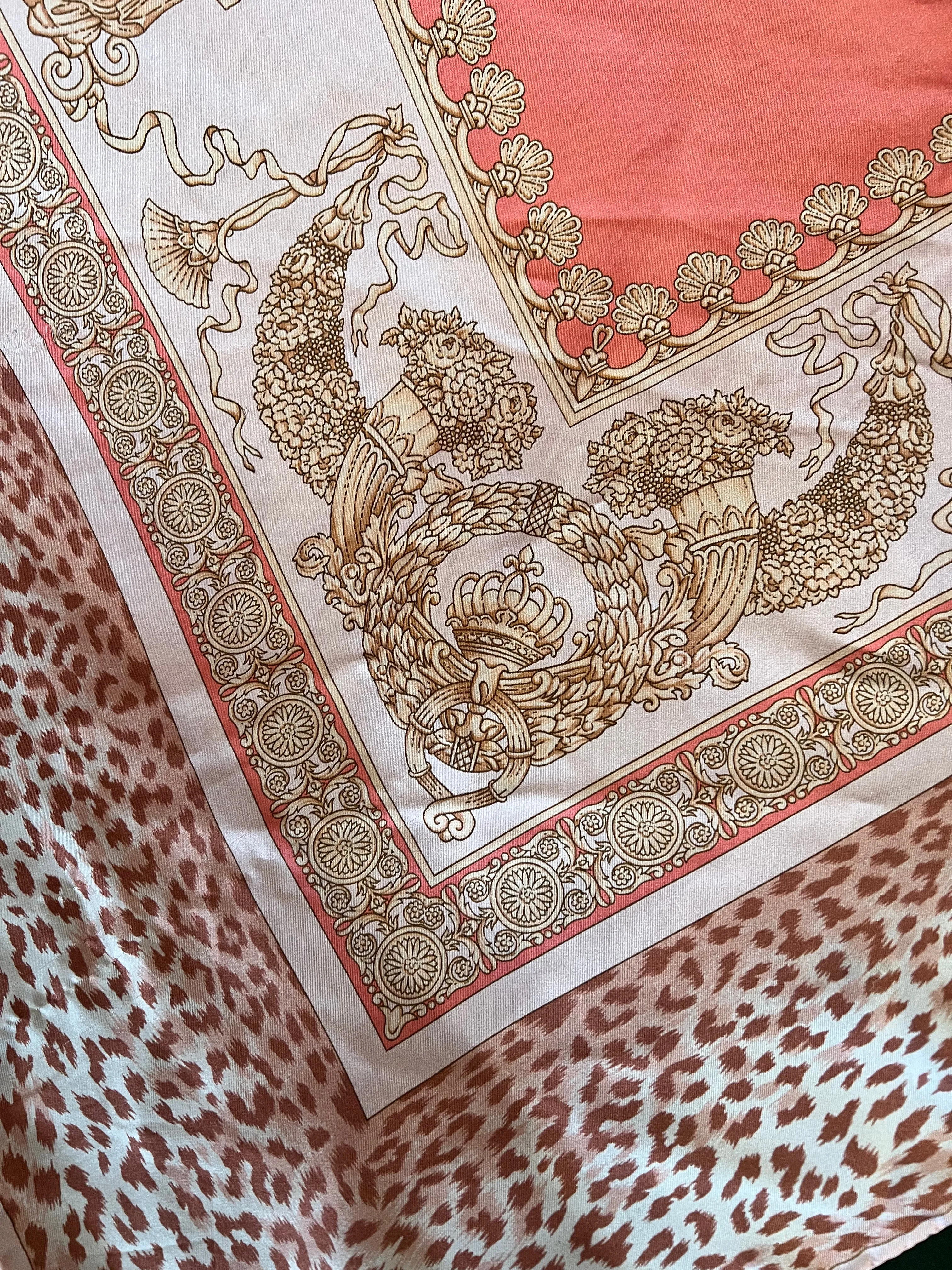 Versace Pink Scarf