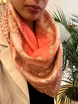 Versace Pink Scarf