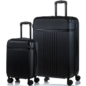 Vintage Black / 2-Piece Luggage Set *Drop Ship*