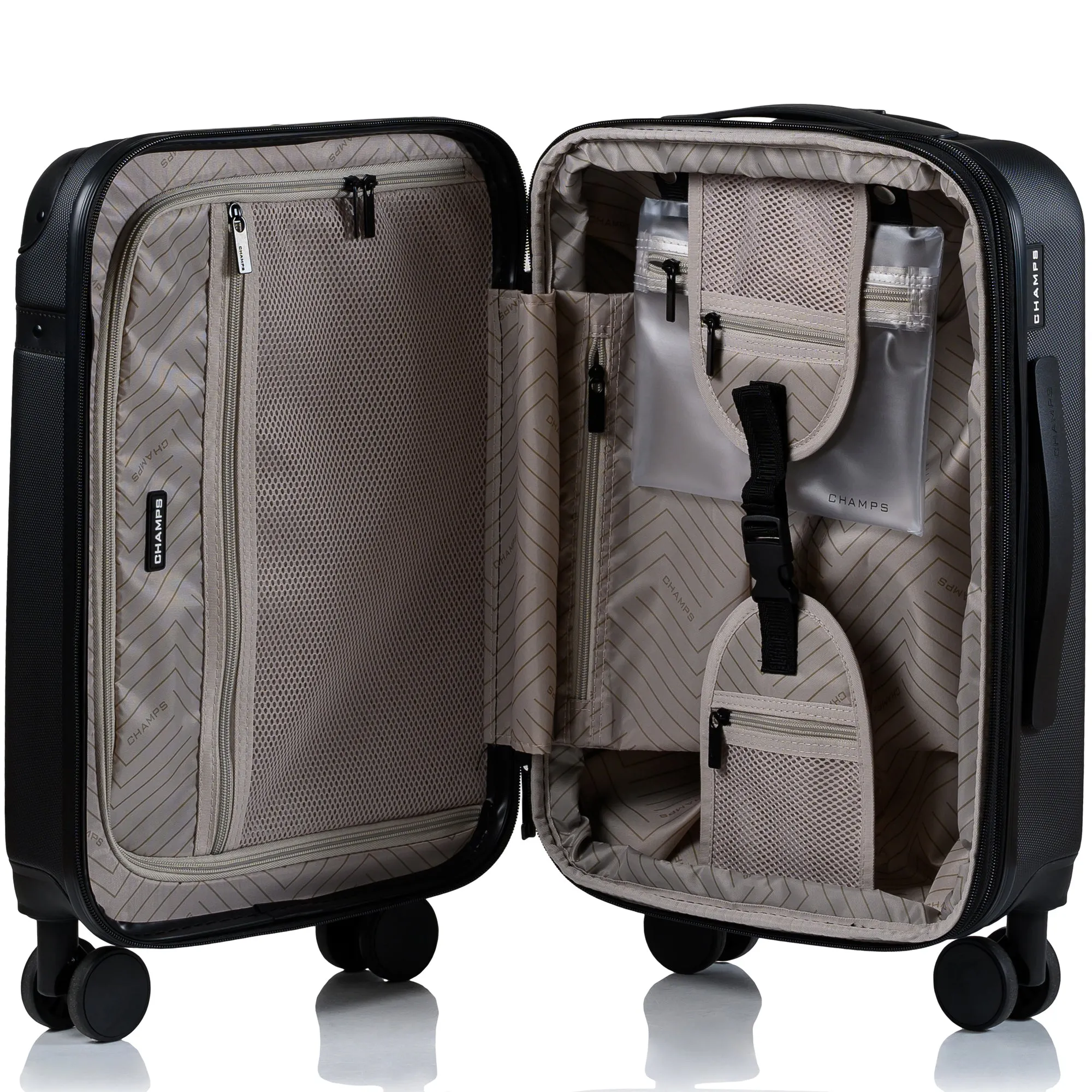 Vintage Black / 2-Piece Luggage Set *Drop Ship*