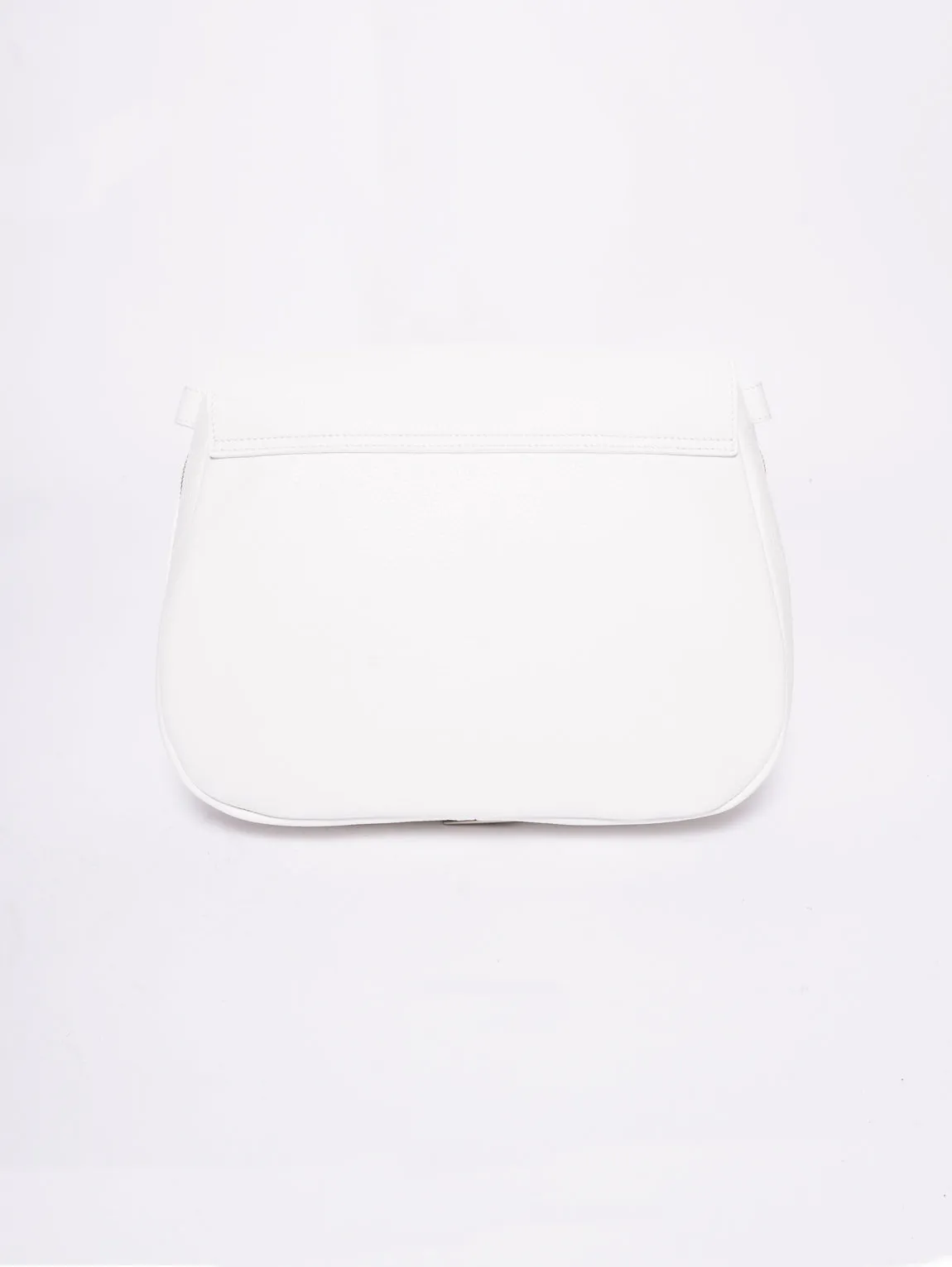 White Adjustable Shoulder Bag
