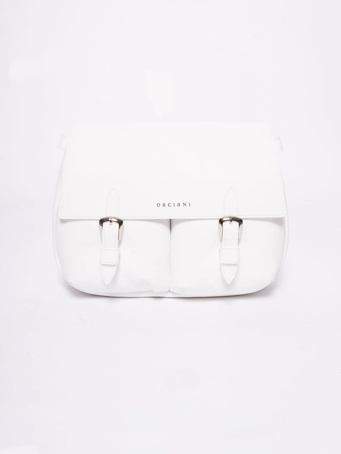 White Adjustable Shoulder Bag