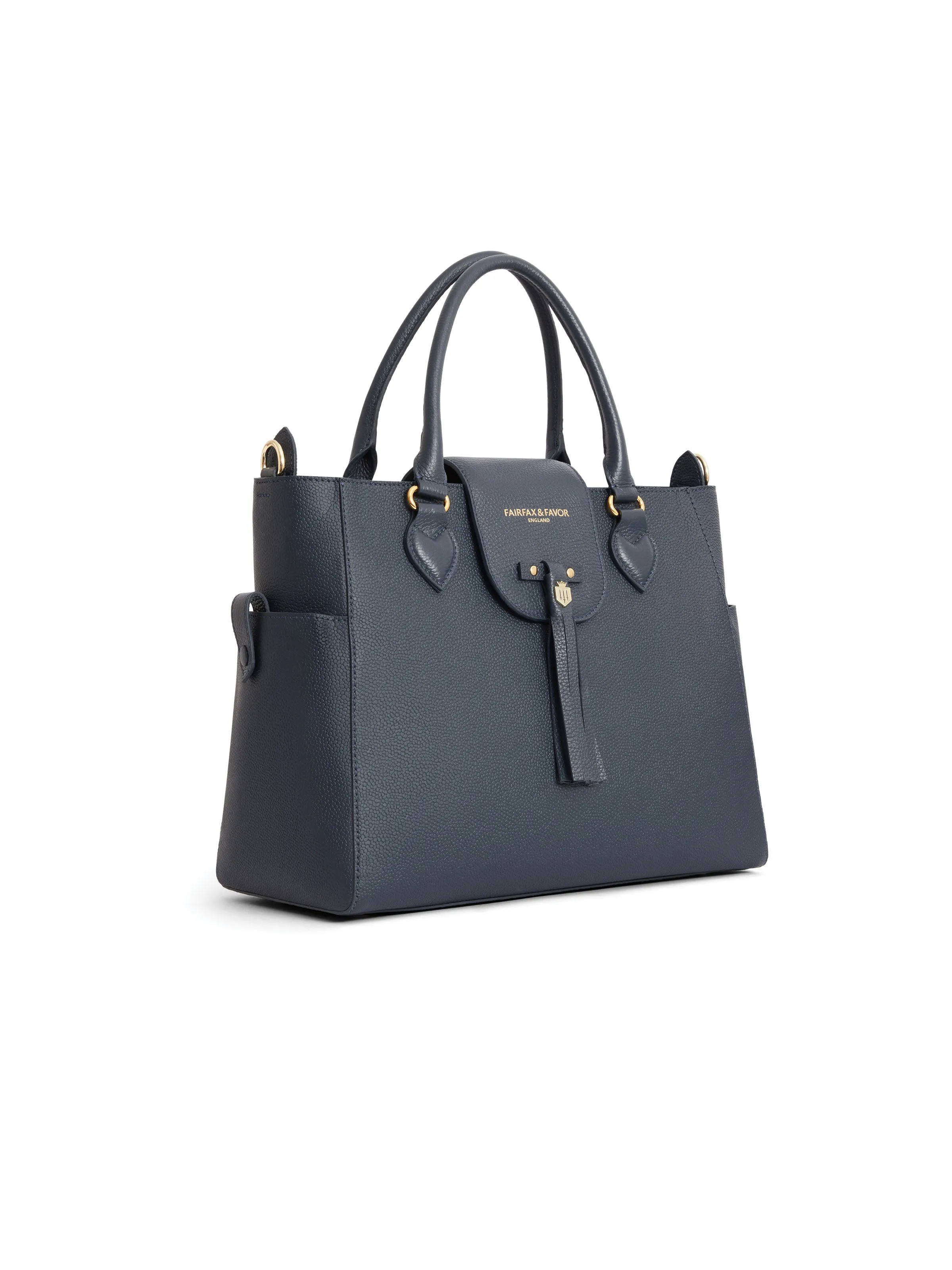 Windsor Baby Bag - Navy Scotchgrain