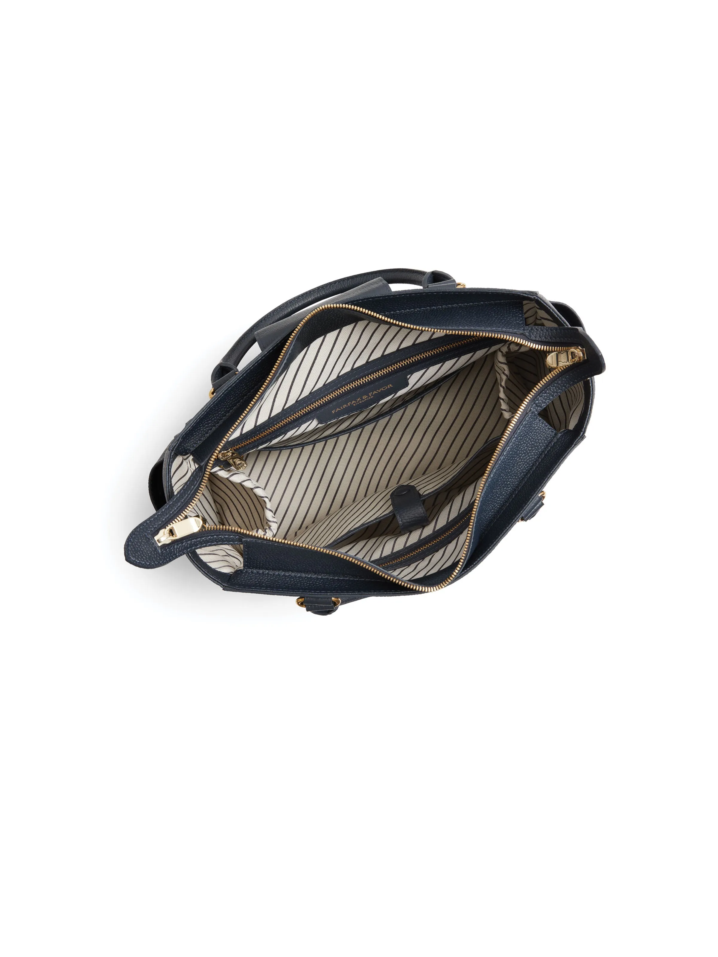 Windsor Baby Bag - Navy Scotchgrain
